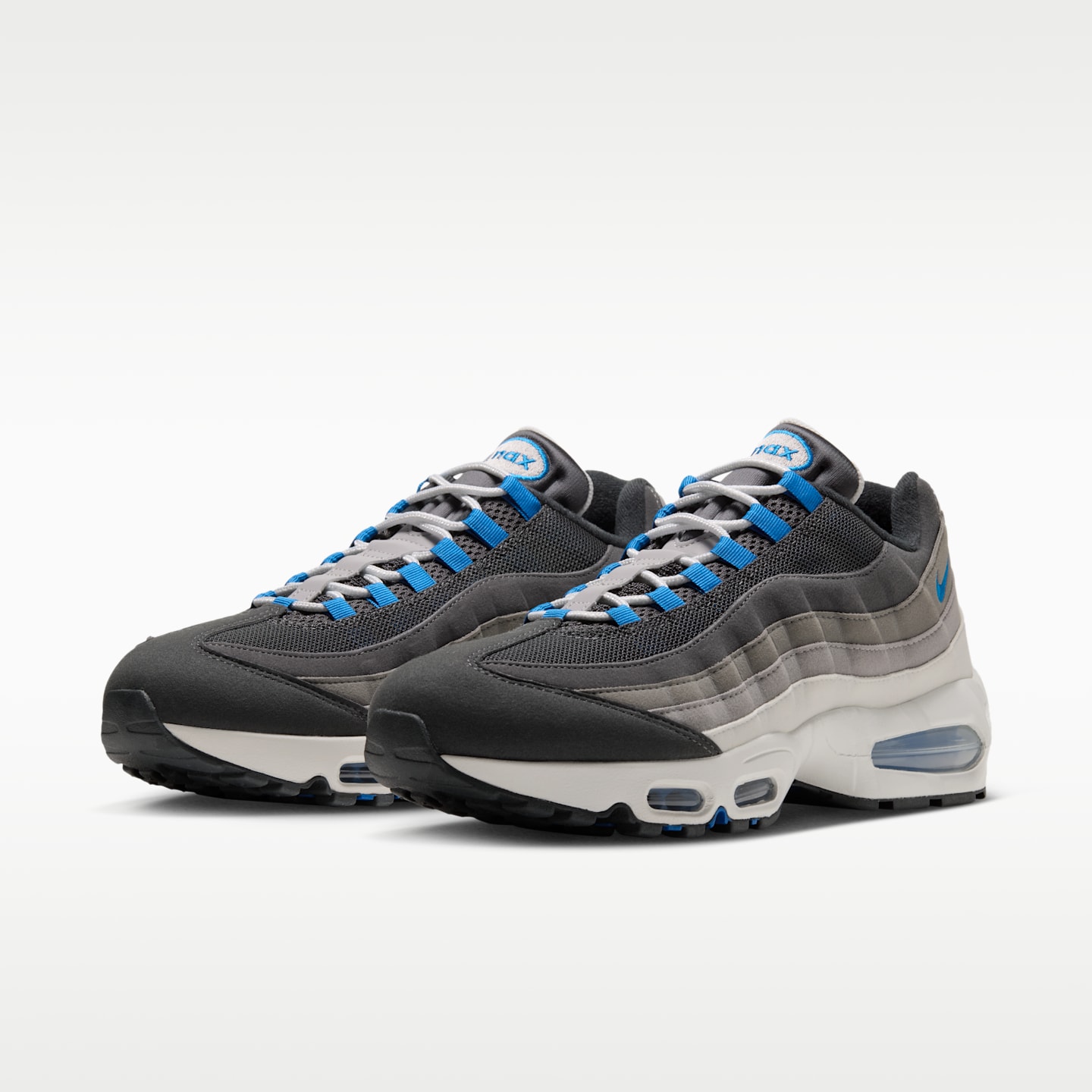 Мужские кроссовки Nike Air Max 95 Big Bubble, цвет: Антрацитовый / Графитовый, вариант 1 — фото 5