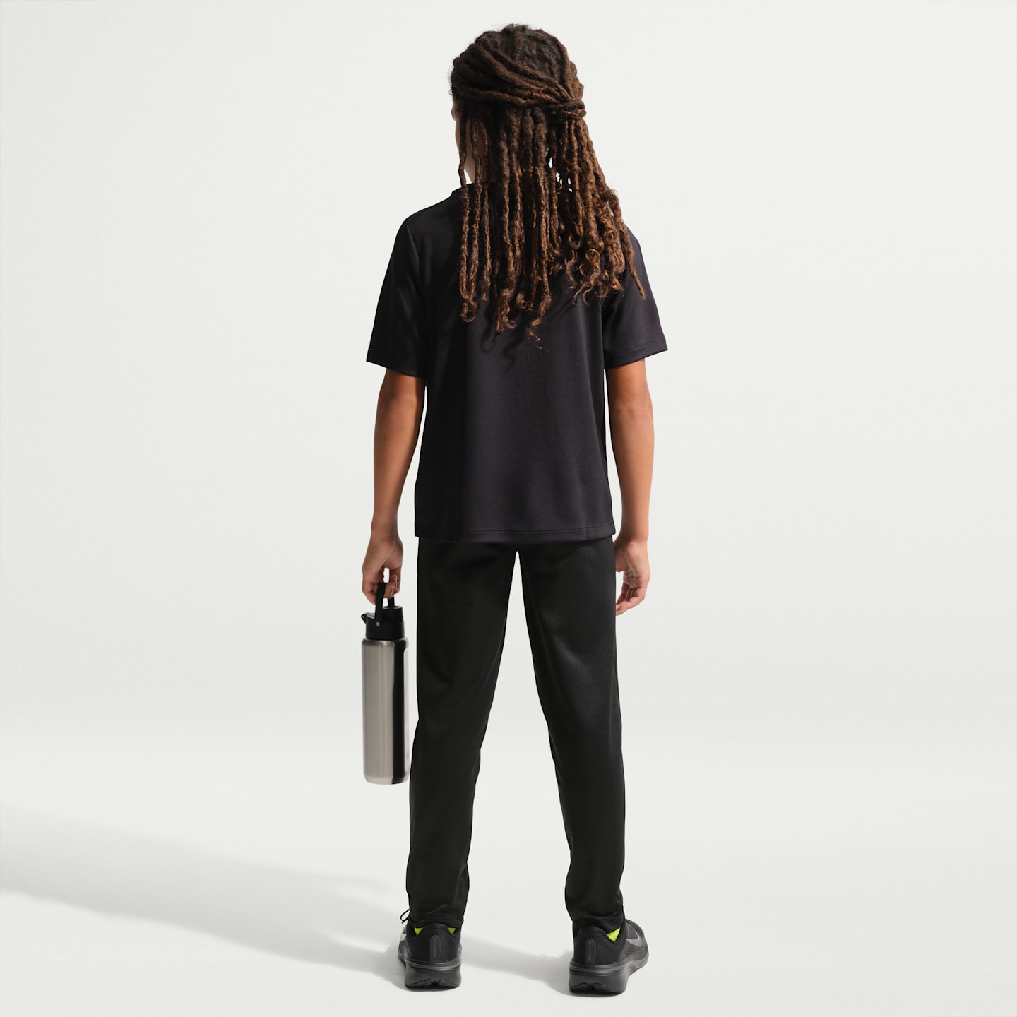 Детские флисовые брюки Nike Trophy Therma-FIT, цвет: Чёрный — фото 5