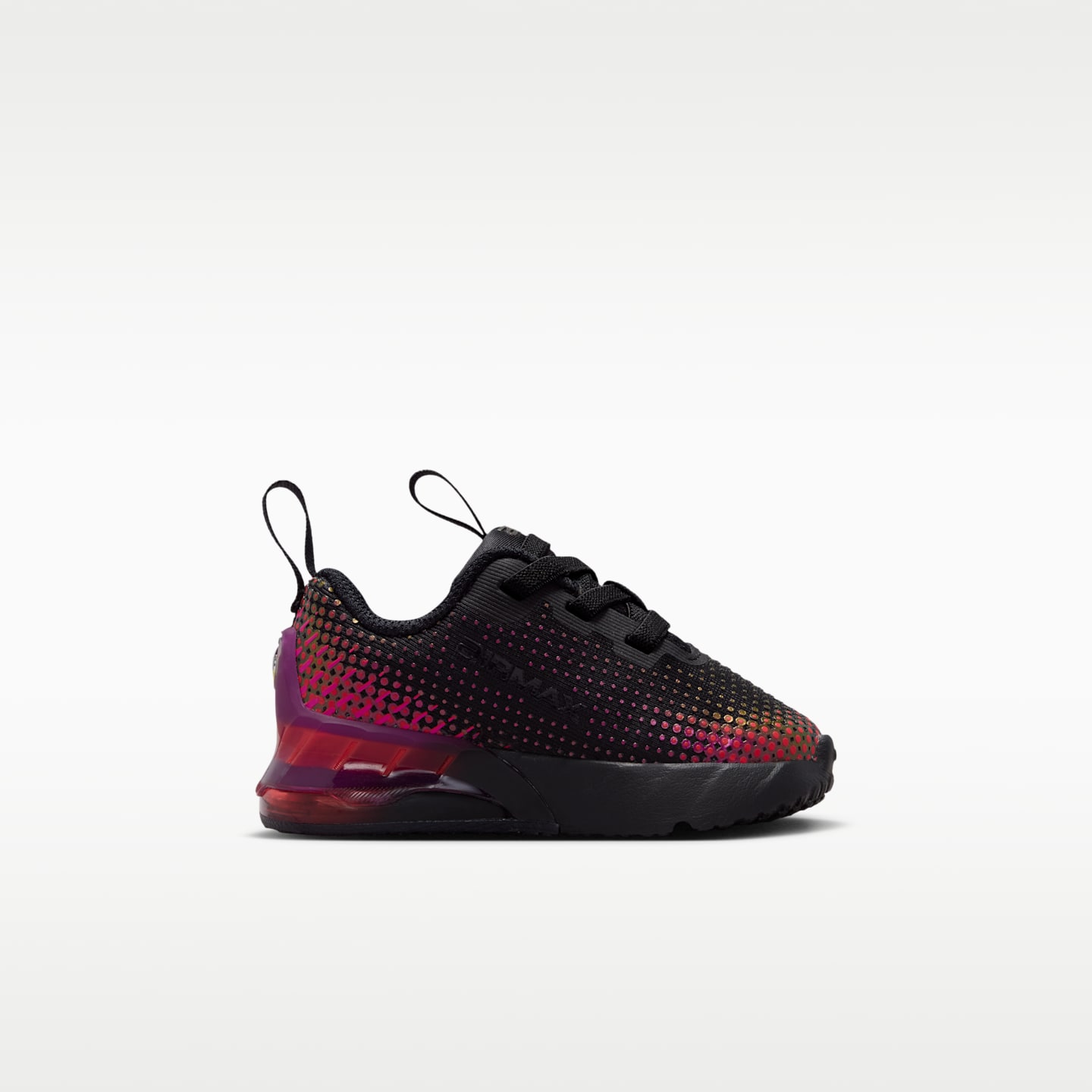 Детские кроссовки Nike Air Max Phoenix Baby/Toddler, цвет: Чёрный / Яркий фиолетовый — фото 3
