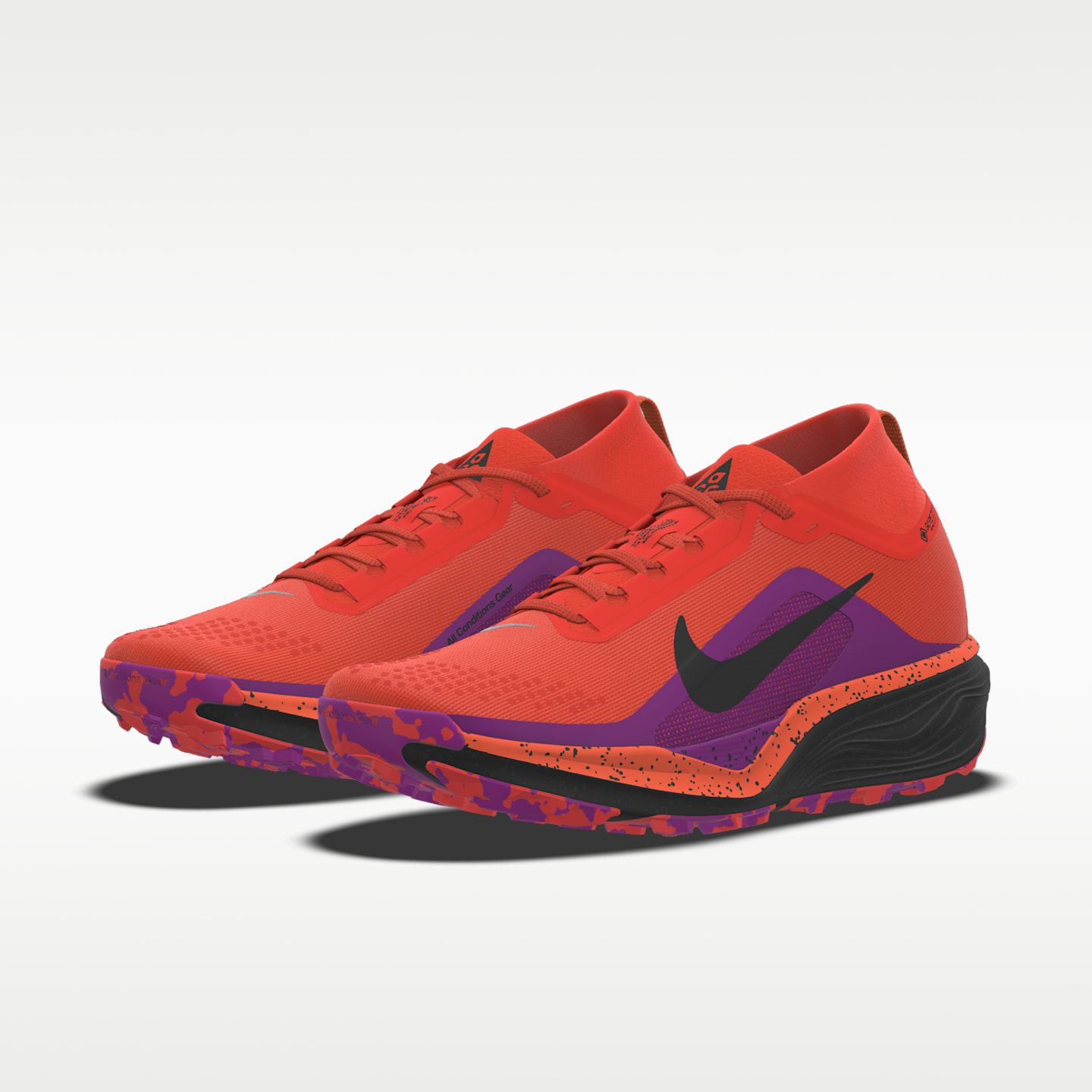 Женские кроссовки Nike ACG Pegasus Trail GORE-TEX By You Waterproof Trail Running, цвет: Разноцветный — фото 2