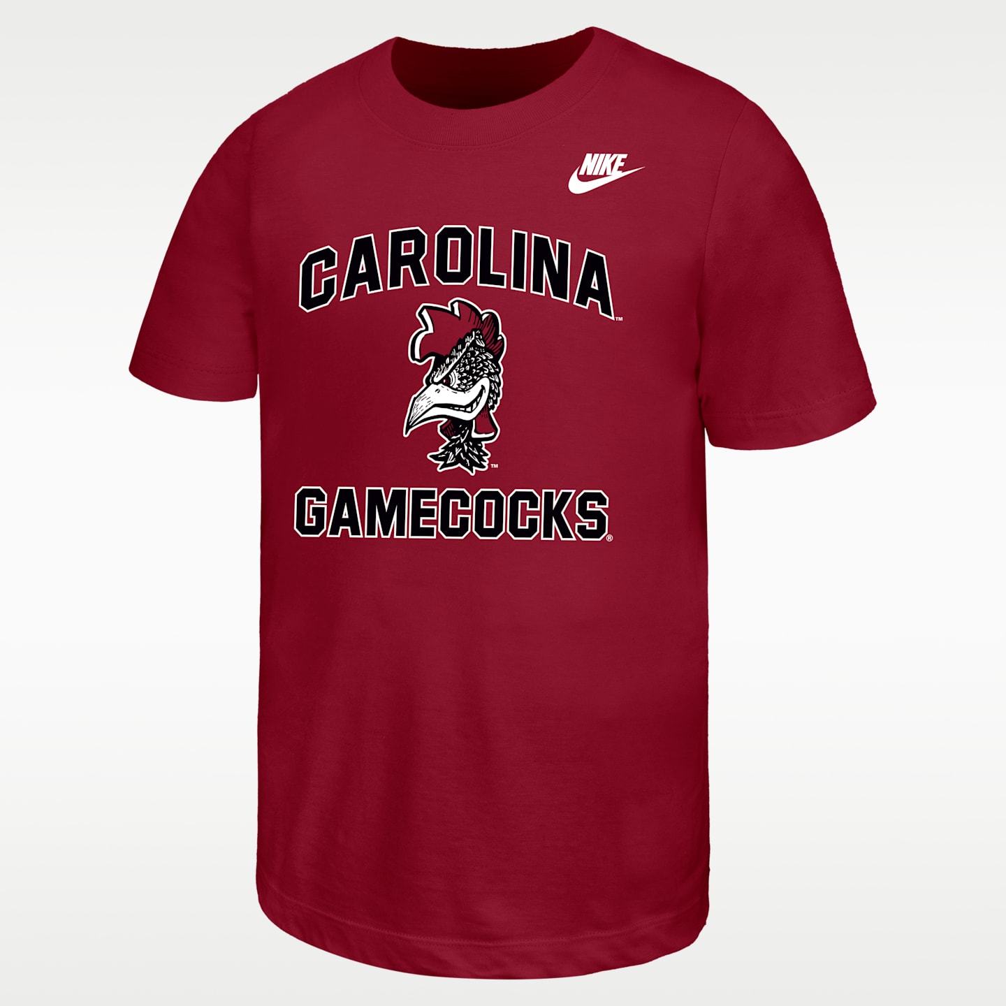 Детская футболка Nike South Carolina Gamecocks Football, цвет: Малиновый — фото 1
