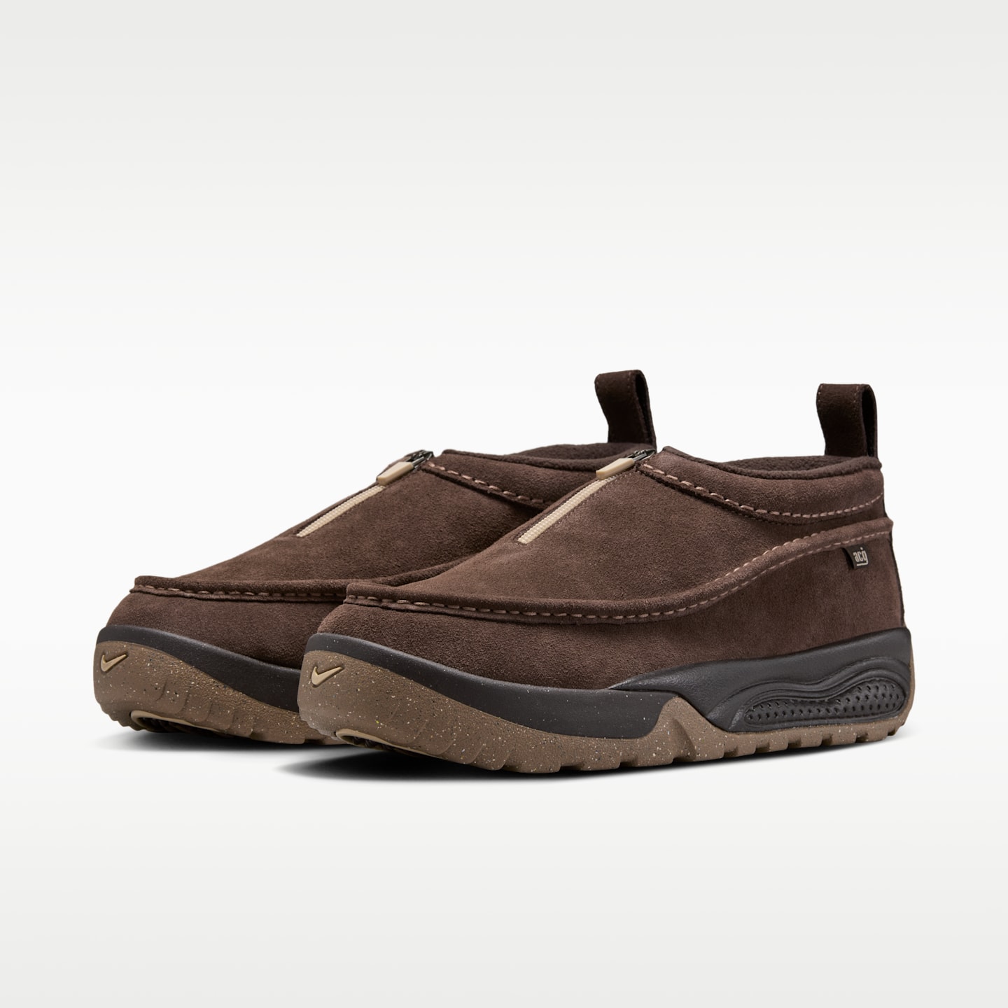 Мужские кроссовки Nike ACG Izy, цвет: Коричневый / Бархатный коричневый — фото 5