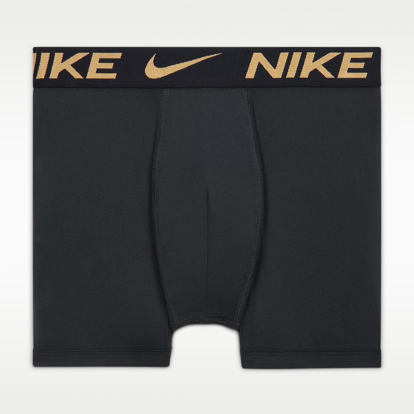 Детские боксёры Nike Dri-FIT с мелким принтом, 3 шт, цвет: Чёрный — фото 2