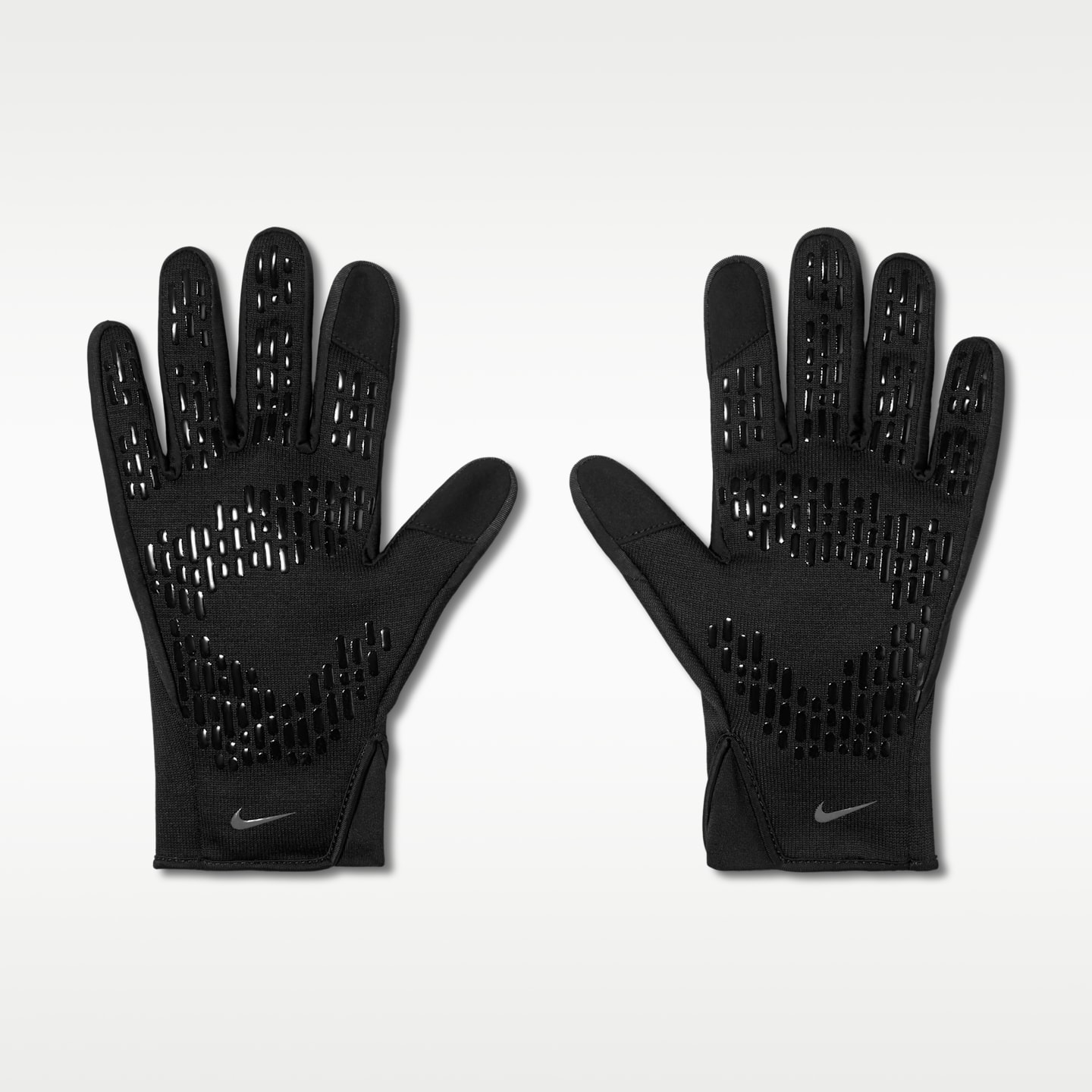 Футбольные перчатки Nike Academy Therma-FIT, цвет: Чёрный / Антрацитовый — фото 2