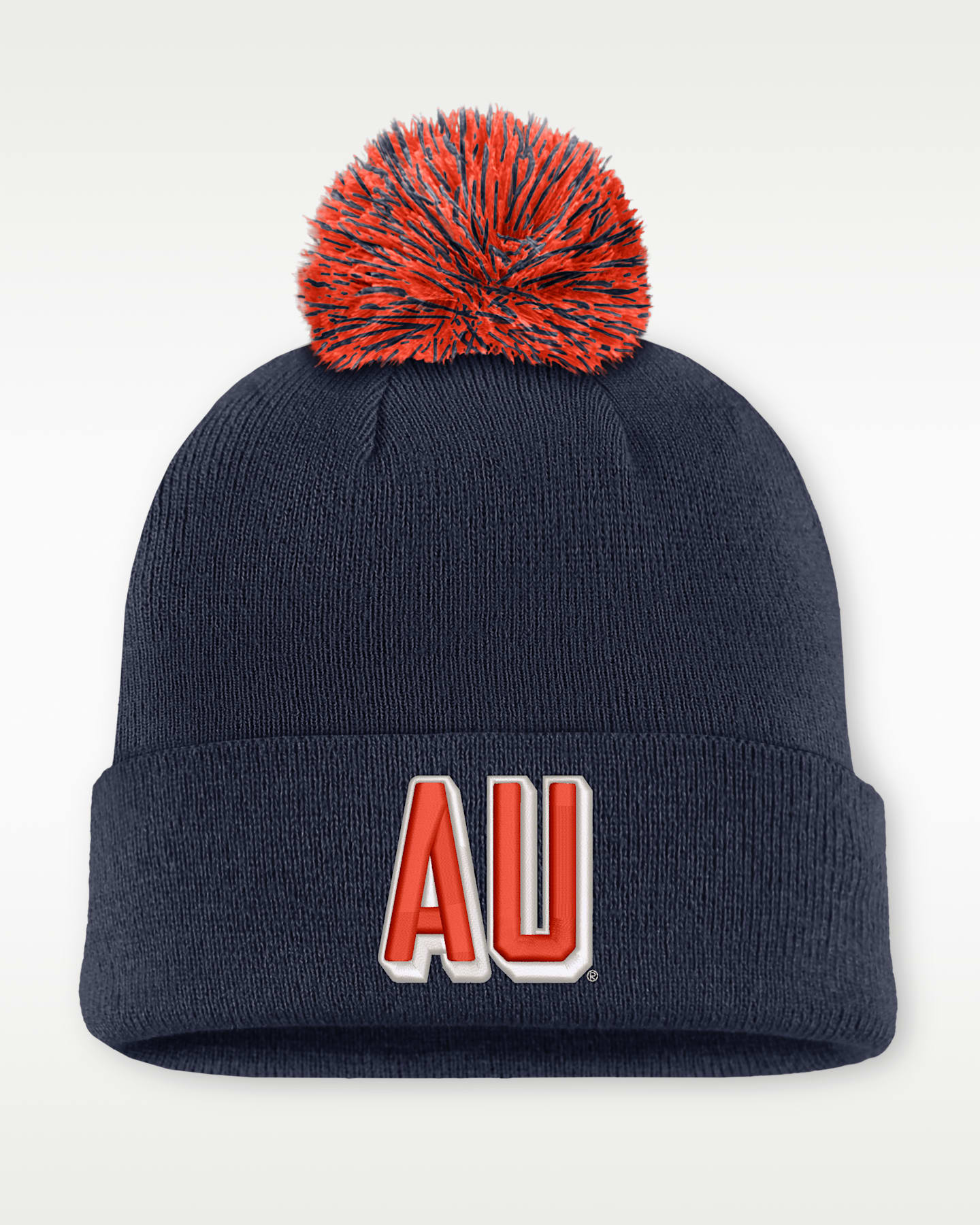 Мужская шапка-бини с отворотом Nike Auburn Peak College, цвет: Тёмно-синий — фото 3