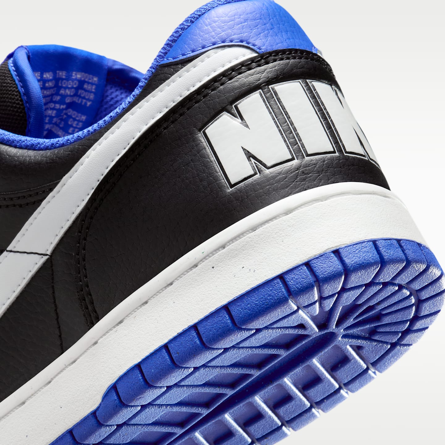 Мужские кроссовки Nike Big Low, цвет: Чёрный / Королевский синий — фото 8