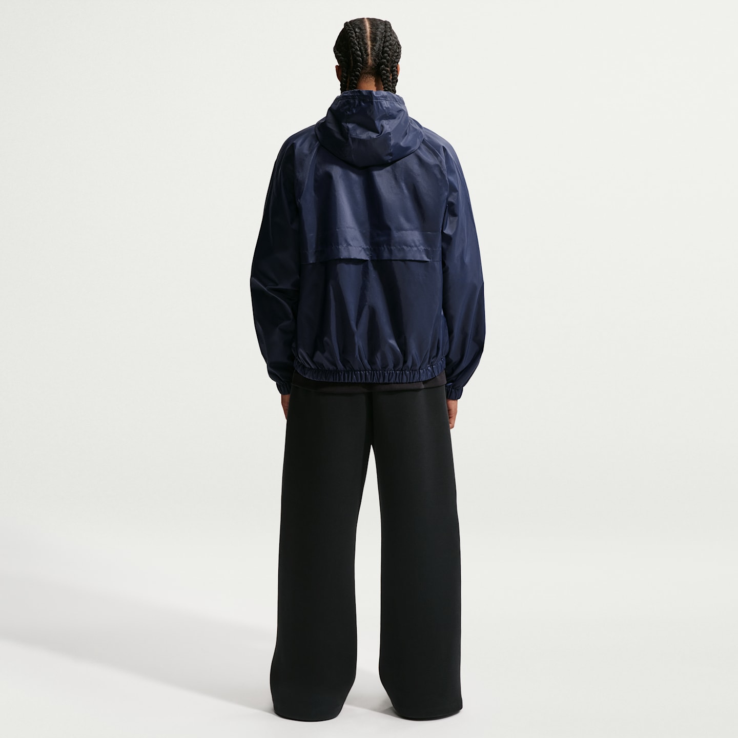 Мужская футбольная куртка Nike England Dri-FIT Anthem, цвет: Обсидиановый / Чёрный — фото 5
