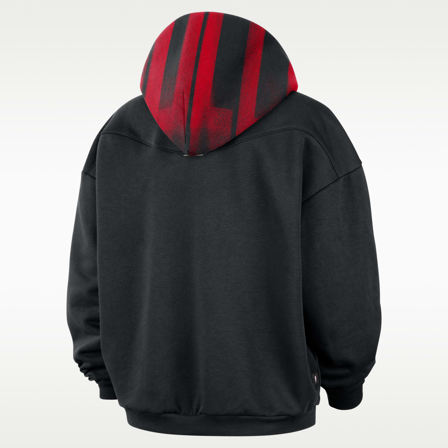 Мужское худи Nike Chicago Bulls Standard Issue Therma-FIT Fleece Basketball, цвет: Чёрный / Белый — фото 2