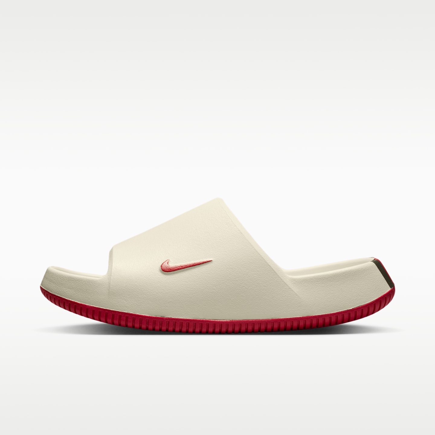 Мужские сандалии Nike Calm (Tampa Bay Buccaneers) NFL, цвет: Молочный / Оловянный — фото 2