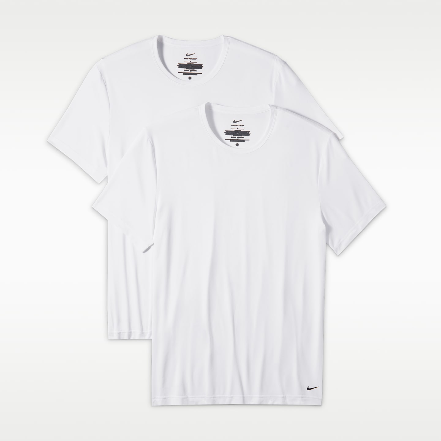 Мужская футболка Nike Elite Breathe Dri-FIT ADV, набор из 2 шт, цвет: Белый — фото 7