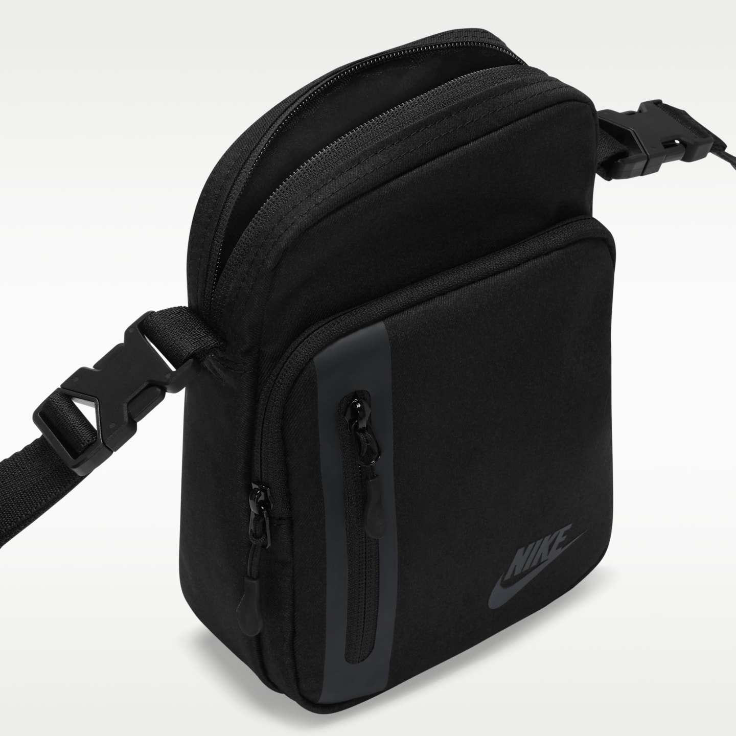 Сумка через плечо Nike Elemental Premium, 4 л, цвет: Чёрный / Антрацитовый — фото 5