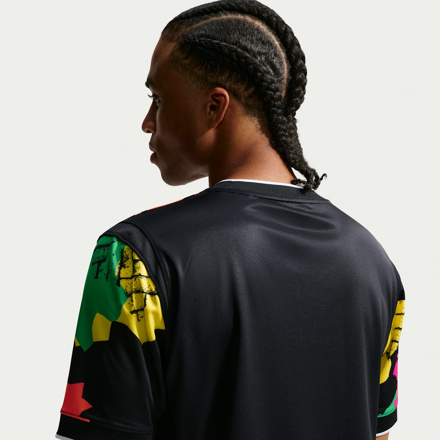 Мужской топ Nike Boston Legacy Stadium Edition Dri-FIT Replica Jersey, цвет: Чёрный — фото 2