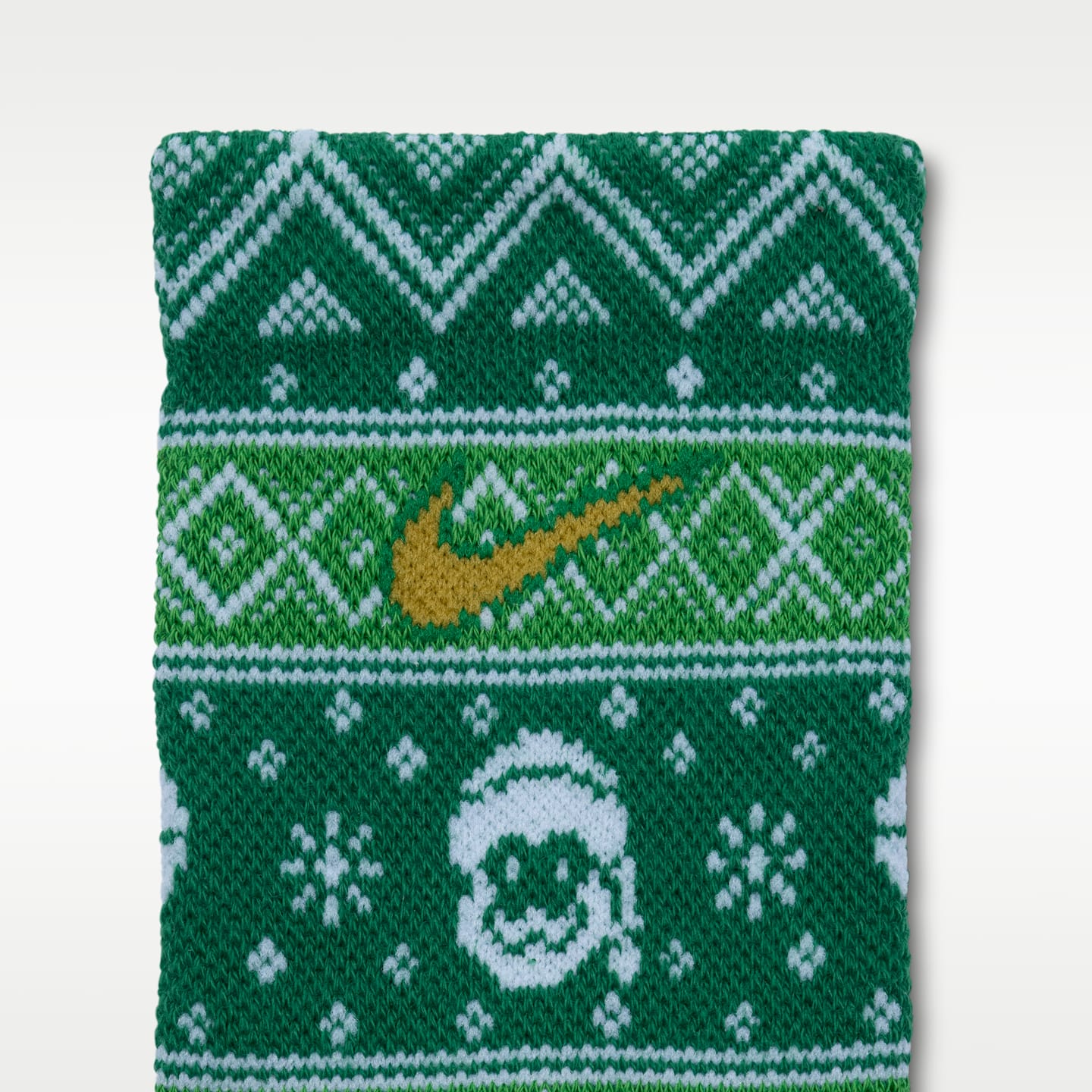 Детские носки Nike Dri-FIT Holiday Elite, цвет: Зелёный — фото 4