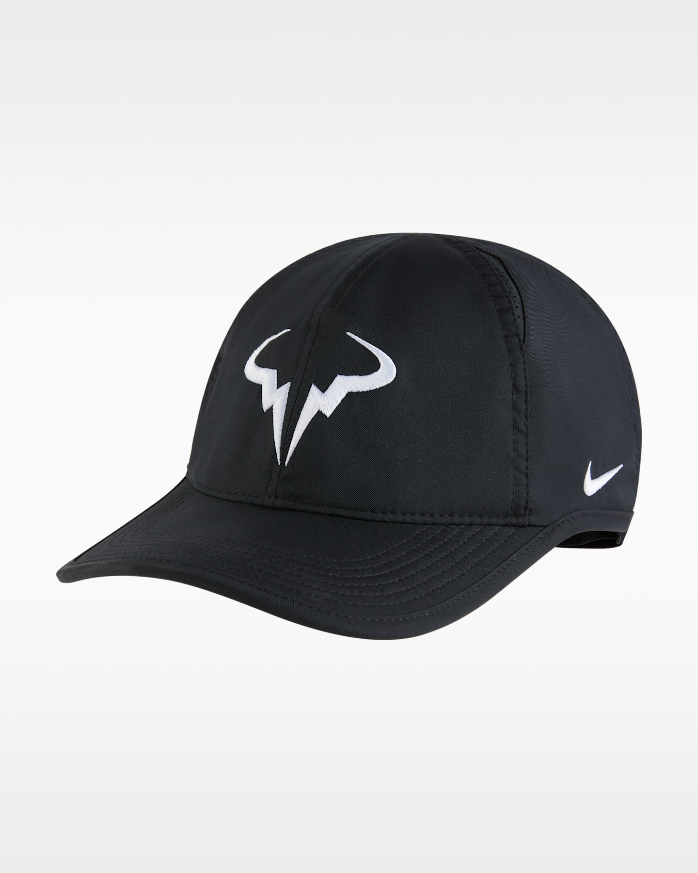 Кепка Nike Dri-FIT Club Unstructured Rafa, цвет: Чёрный / Белый — фото 3