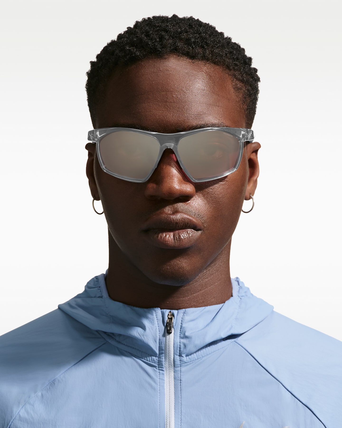 Мужские очки Nike Windtrack Heat Road Tint, цвет: Волчий серый — фото 9