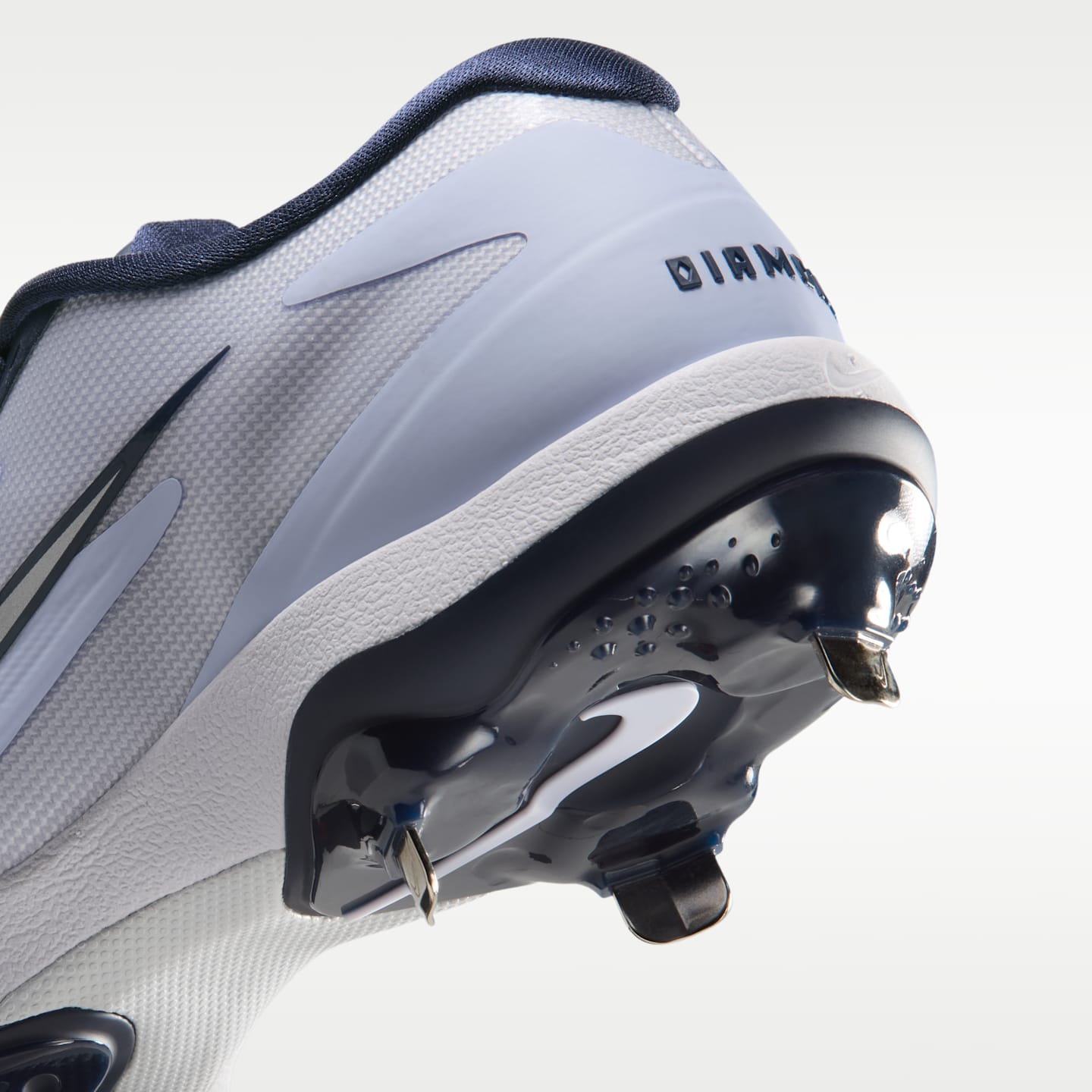 Женские бутсы Nike Diamond Standout MTL Softball, цвет: Фиолетовый / Тёмно-синий — фото 9
