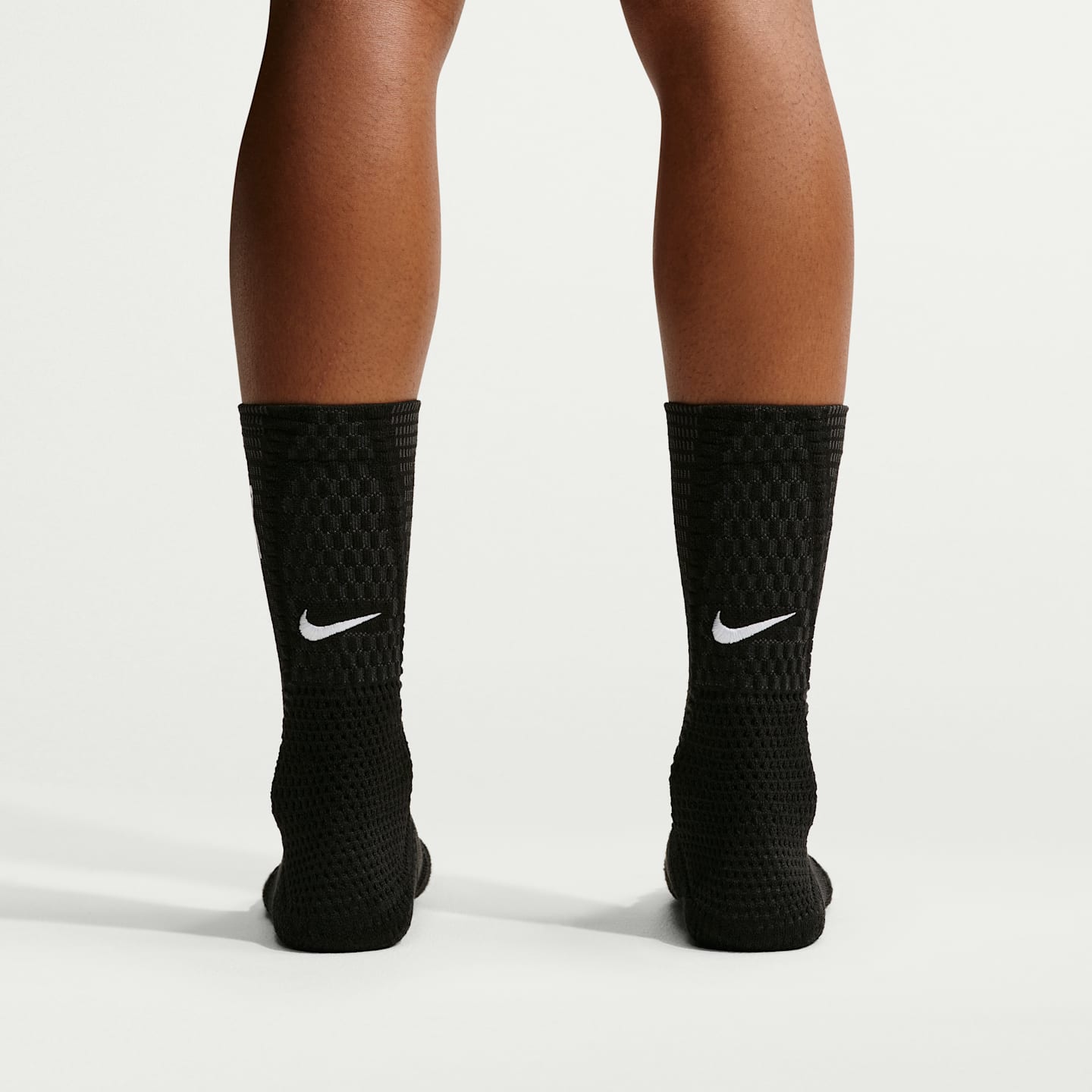 Баскетбольные носки Nike Unicorn Dri-FIT Adv WNBA с амортизацией, 1 пара, цвет: Чёрный / Антрацитовый — фото 3