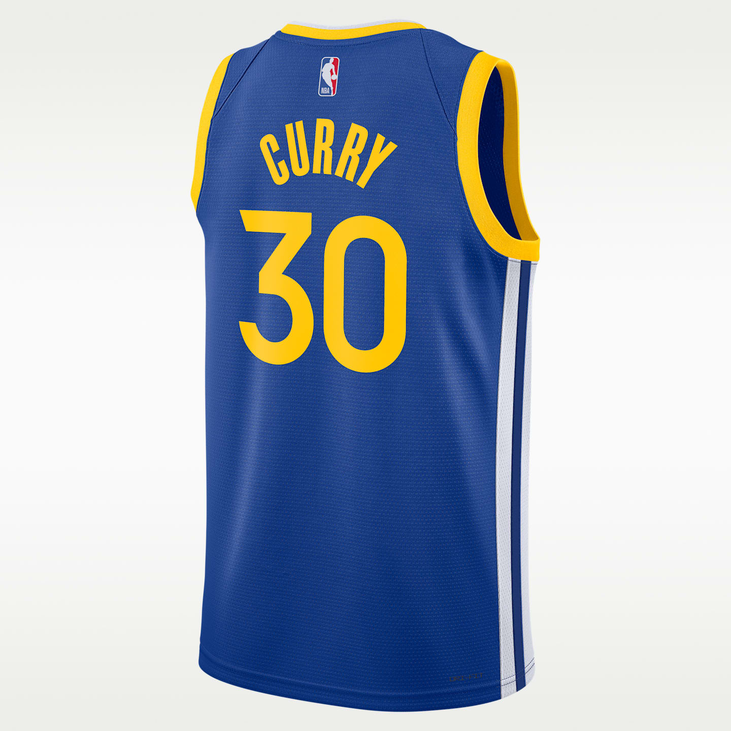 Мужской топ Nike Golden State Warriors Icon Edition Dri-FIT NBA Swingman Jersey, цвет: Синий — фото 2