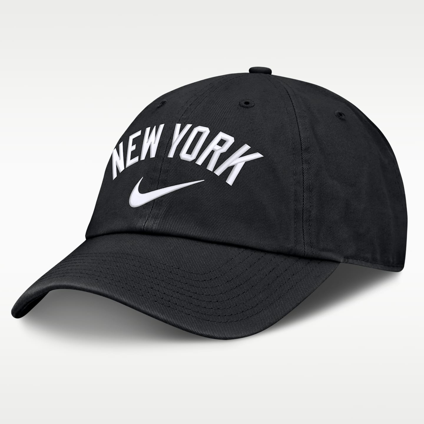 Мужская кепка Nike MLB New York Yankees Primetime Club, цвет: Чёрный — фото 1