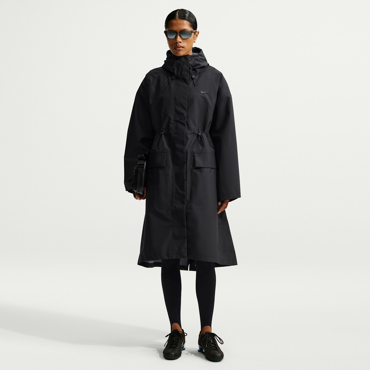 Женская куртка Nike Sportswear Storm-FIT, цвет: Чёрный / Антрацитовый — фото 1