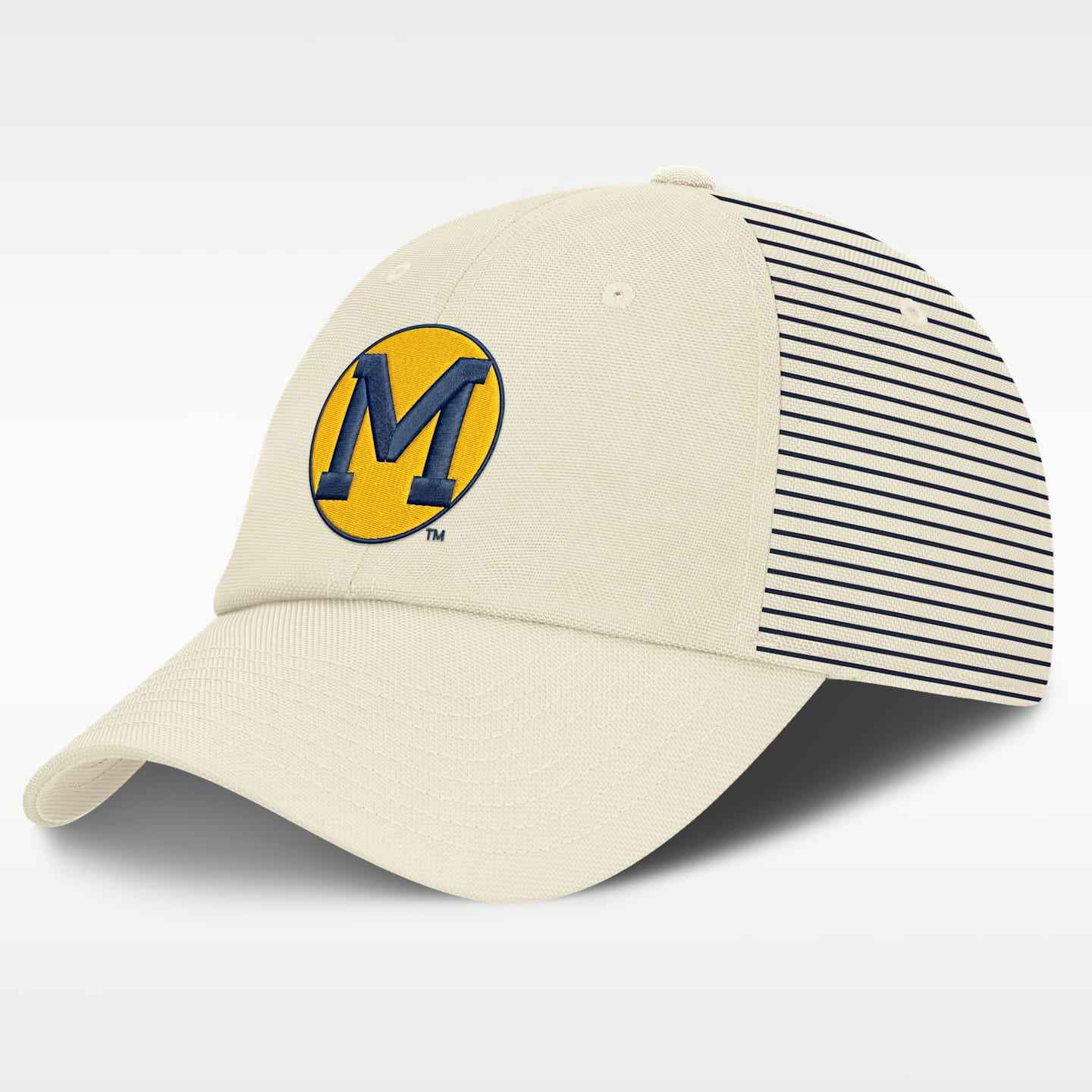 Мужская кепка Nike College Michigan Denim Club, цвет: Белый