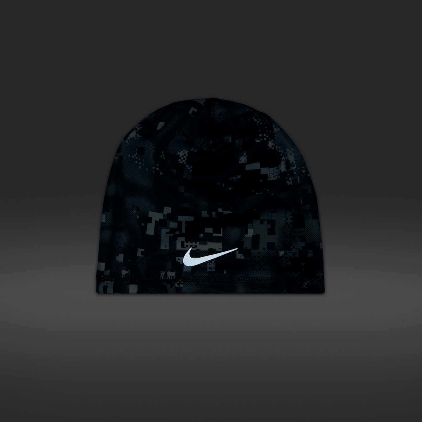Шапка без отворота Nike Peak Dri-FIT, цвет: Разноцветный / Антрацитовый — фото 6