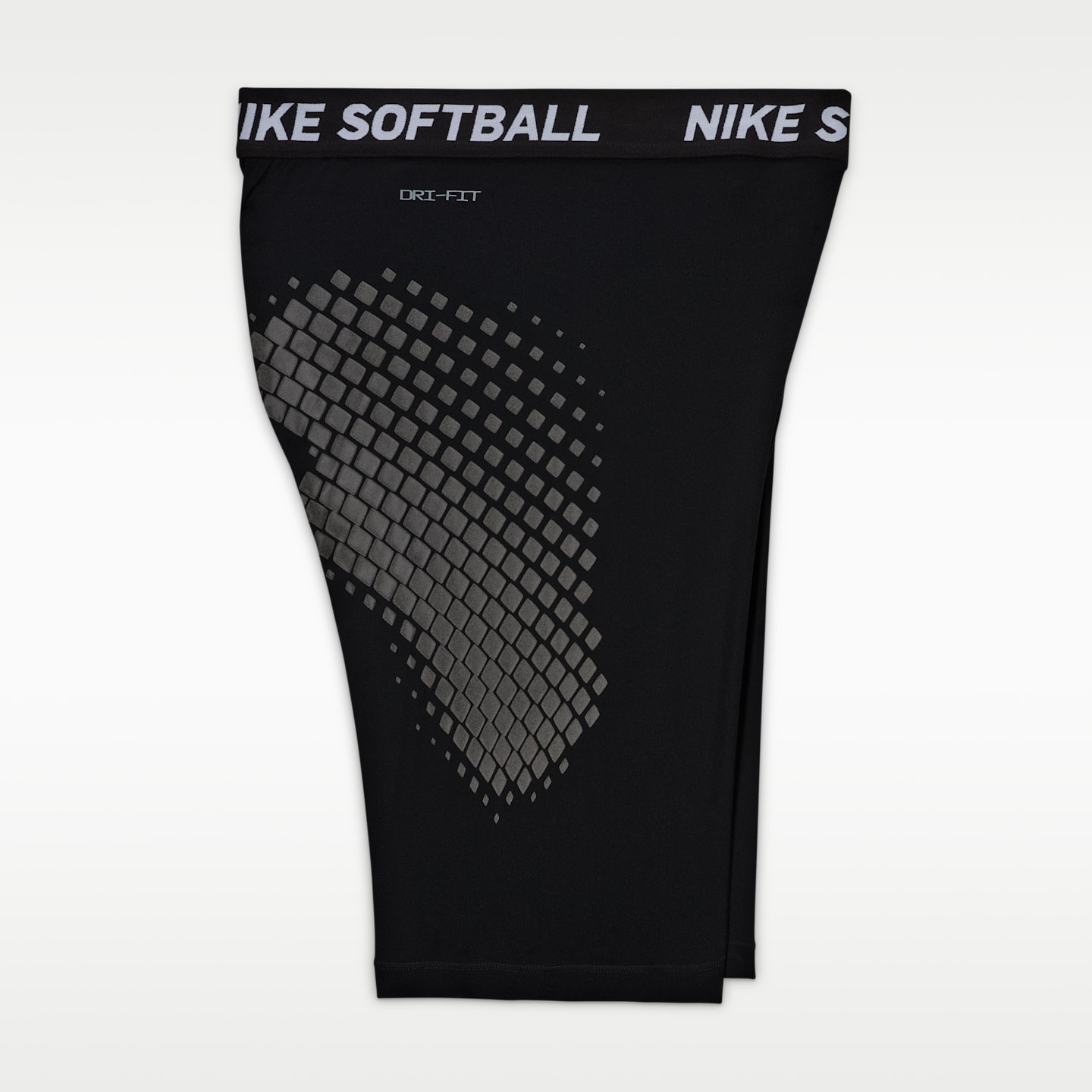 Женские шорты-слайдеры Nike Dri-FIT для софтбола, цвет: Чёрный — фото 2