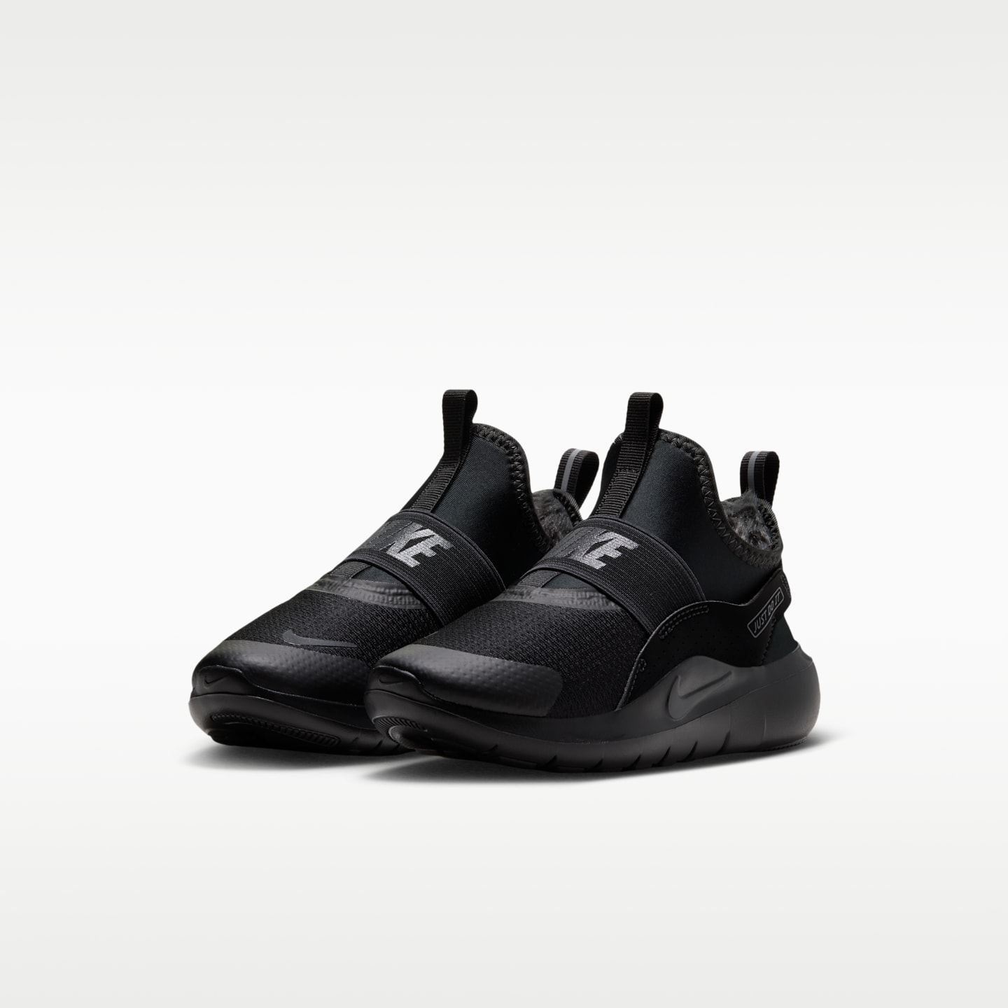 Детские утеплённые кроссовки Nike Flex Runner для малышей, цвет: Чёрный / Серый — фото 5