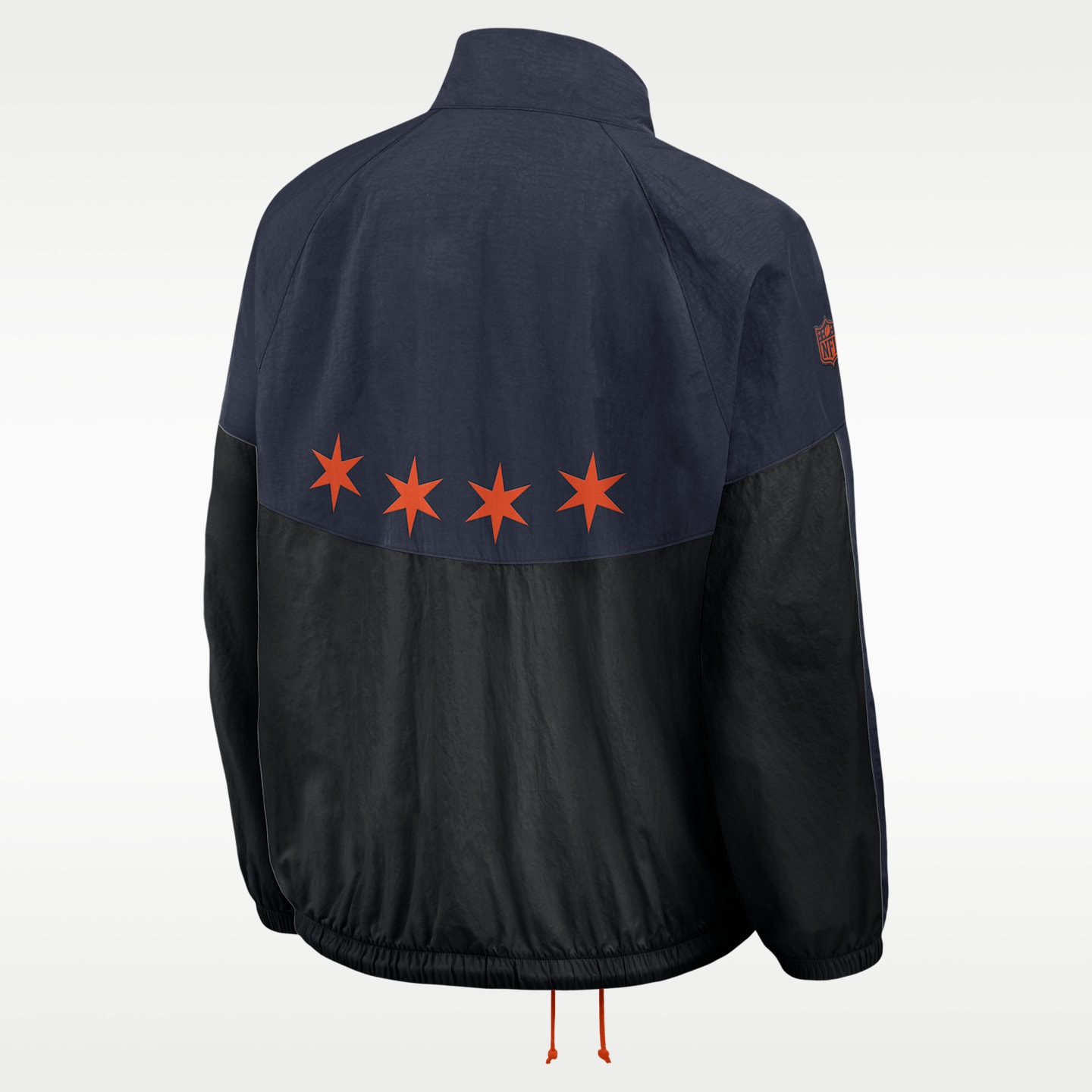 Женская куртка Nike Chicago Bears Rivalries Collection NFL Oversized Full-Zip, цвет: Морской — фото 2