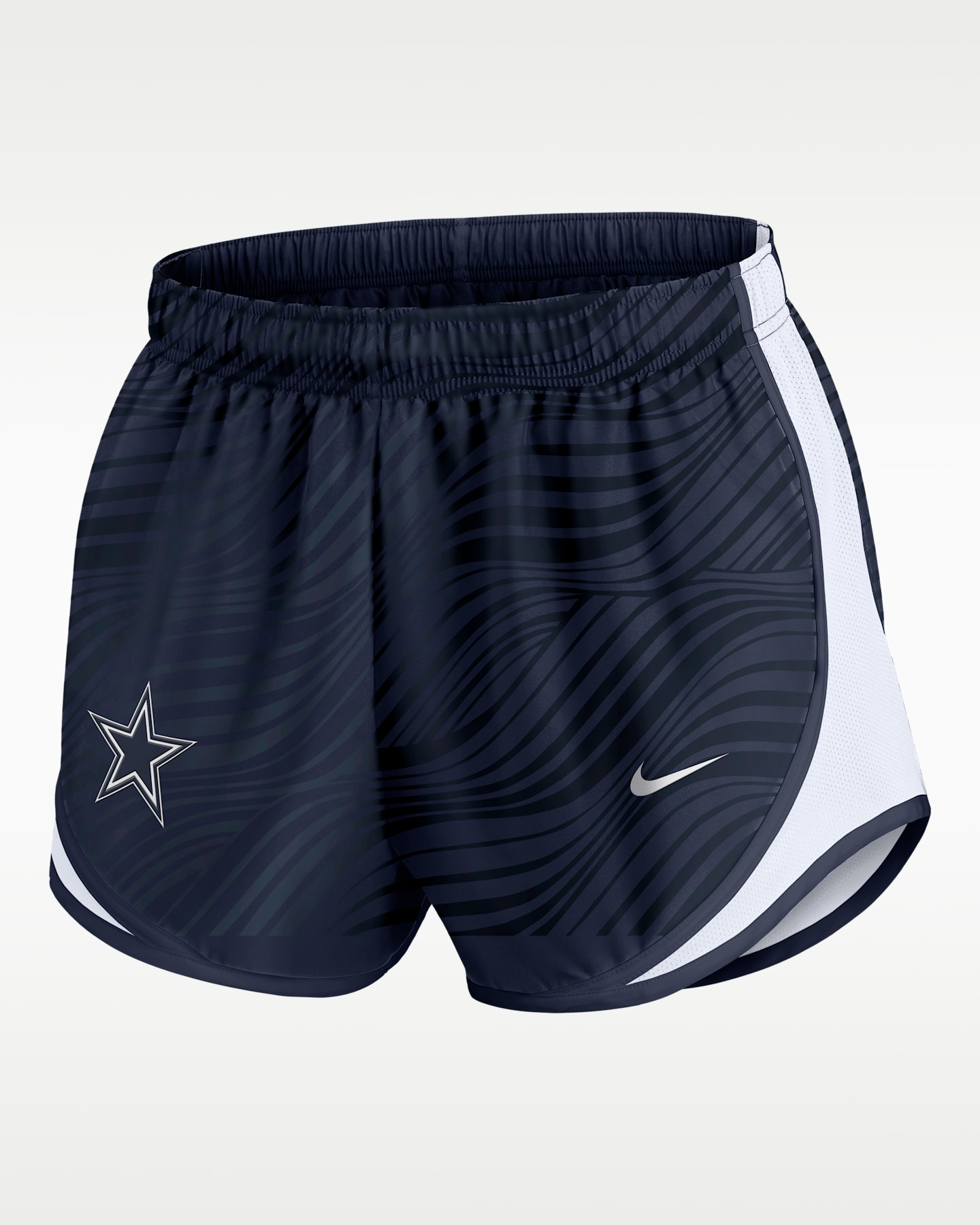 Женские шорты Nike Dallas Cowboys Tempo Dri-FIT NFL, цвет: Тёмно-синий — фото 3