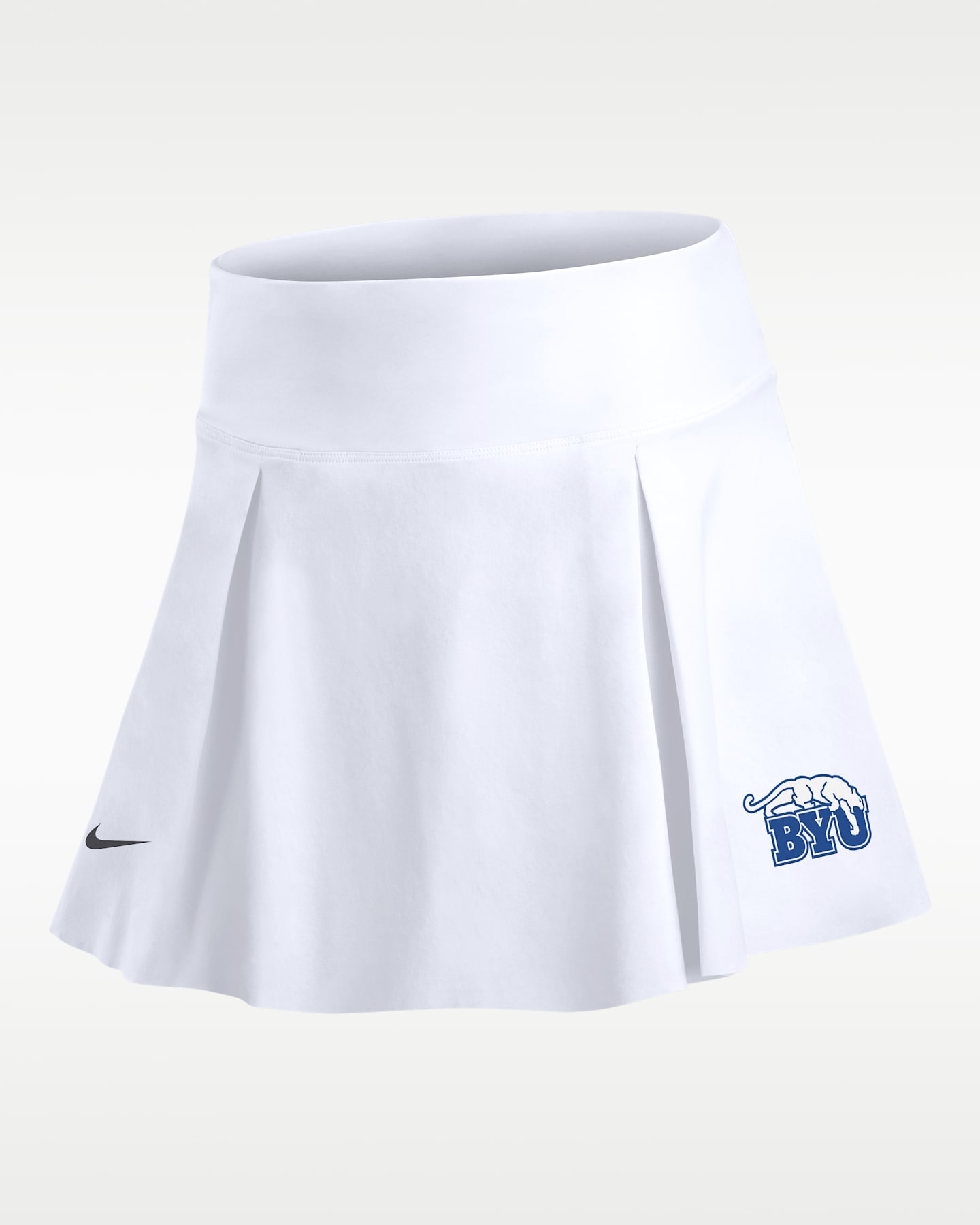 Женская юбка Nike BYU Cougars Club Fleece, цвет: Белый — фото 2