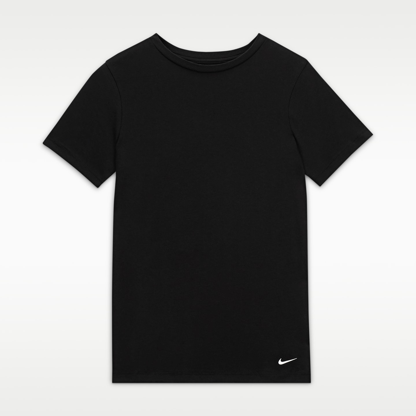 Детские топы Nike Crew Undershirt (2-Pack), цвет: Чёрный — фото 3