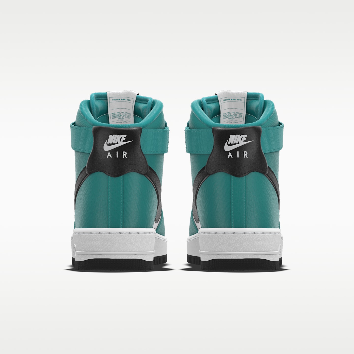 Мужские кроссовки Nike Air Force 1 High By You Custom, цвет: Разноцветный — фото 5