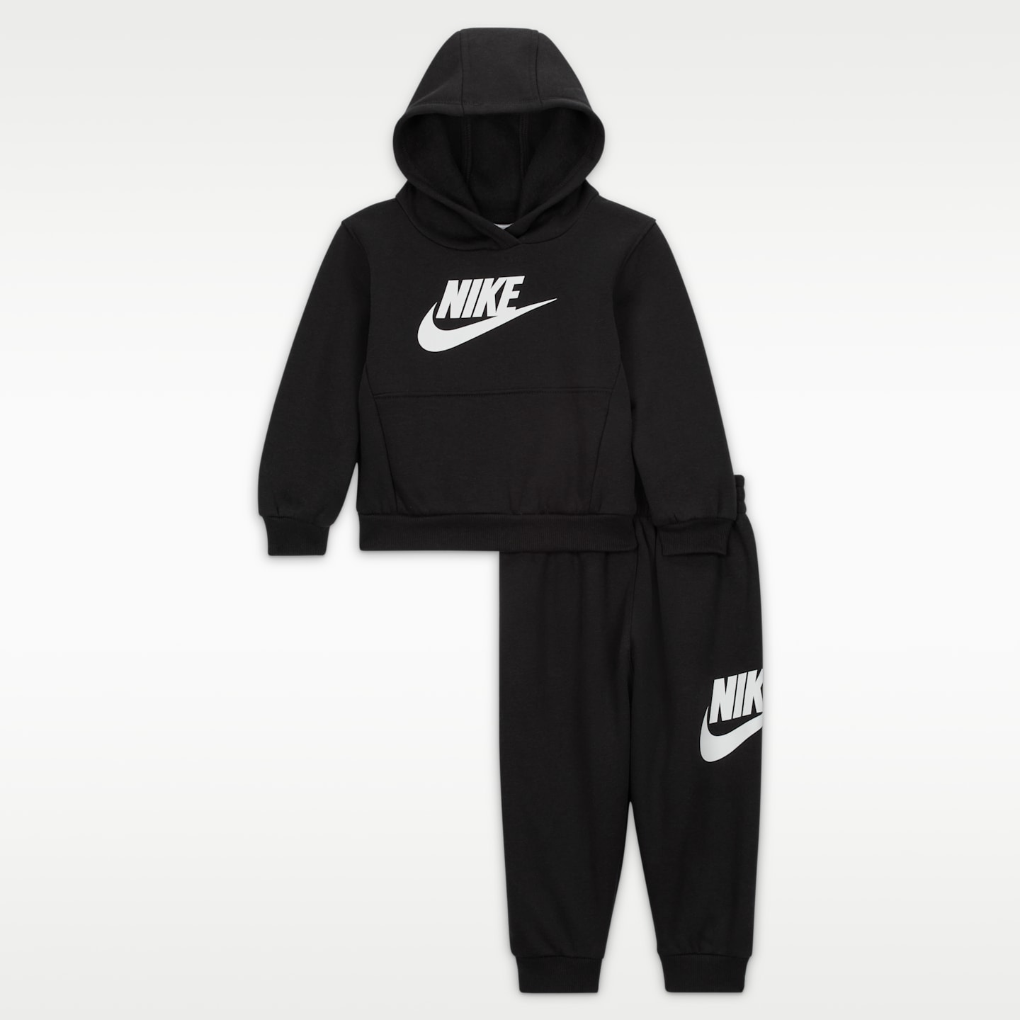 Комплект для малышей Nike Club Fleece из 2 предметов, 12-24 мес, цвет: Чёрный — фото 1