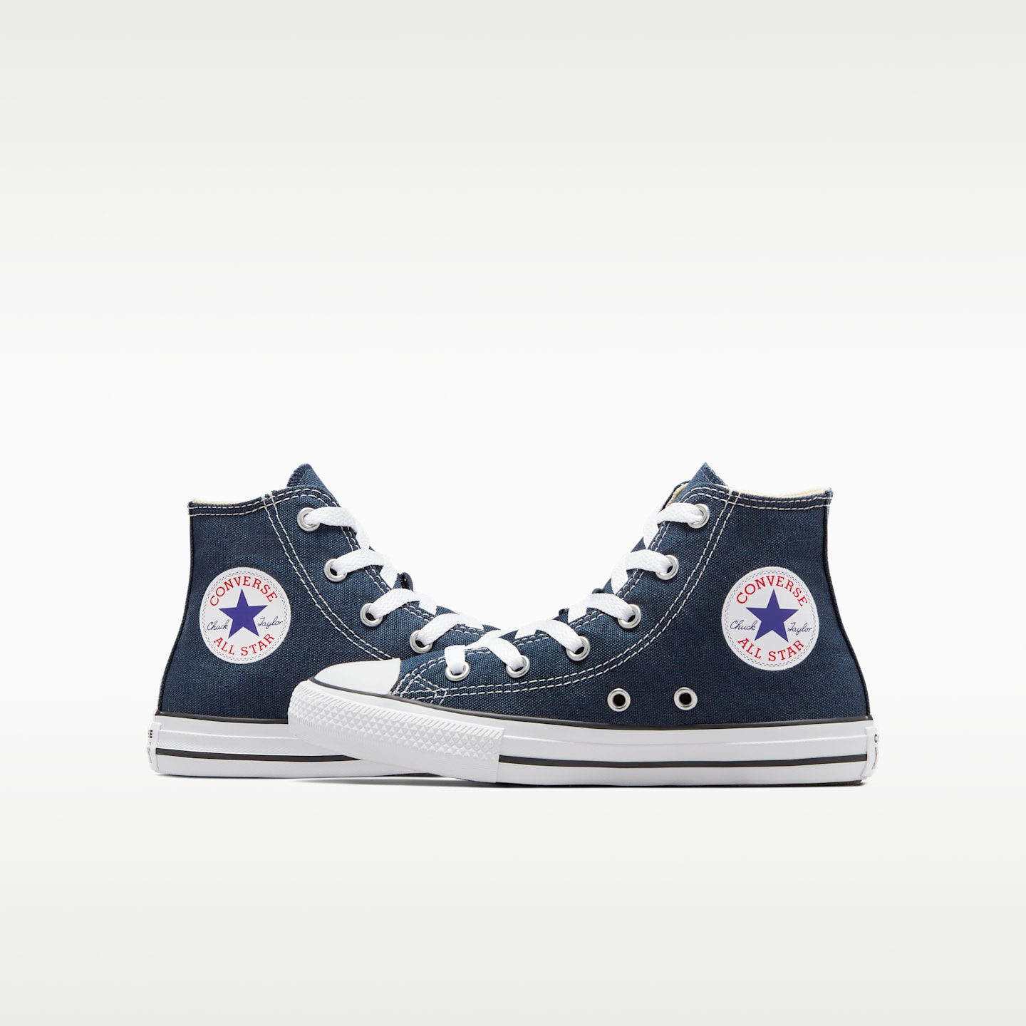 Детские кроссовки Nike Converse Chuck Taylor All Star High Top, цвет: Тёмно-синий — фото 7