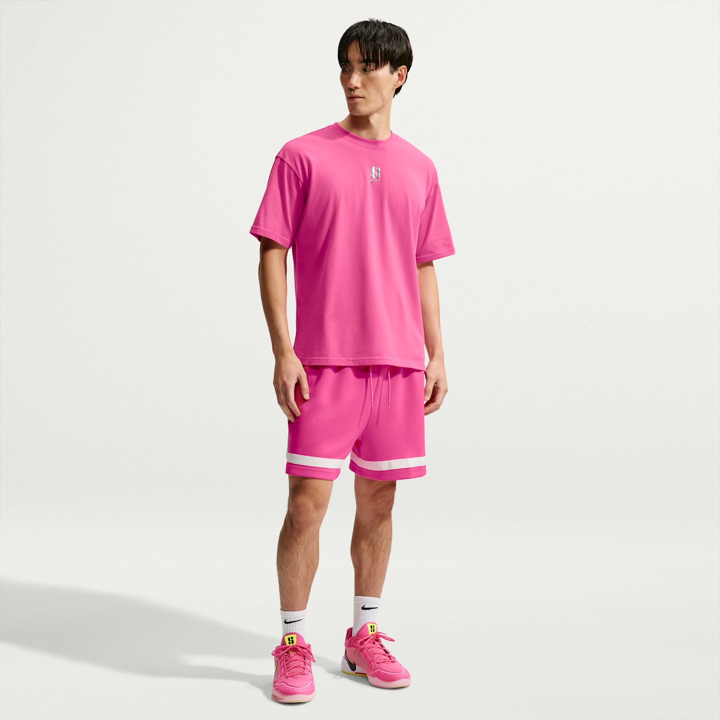 Баскетбольная футболка Nike Sabrina Dri-FIT, цвет: Пустынный розовый — фото 7