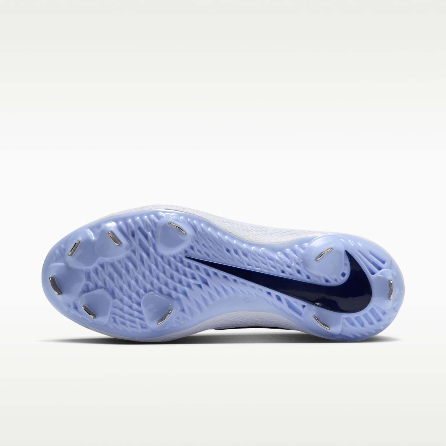Женские бутсы Nike Diamond Gamer MTL Softball, цвет: Фиолетовый / Тёмно-синий — фото 2
