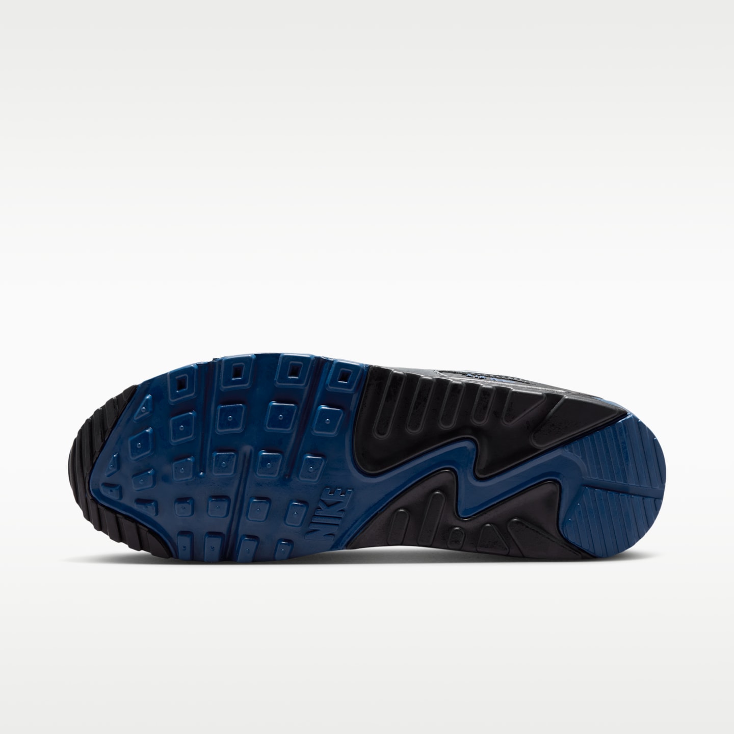 Мужские кроссовки Nike Air Max 90 (Indianapolis Colts) NFL, цвет: Антрацитовый / Синий — фото 2