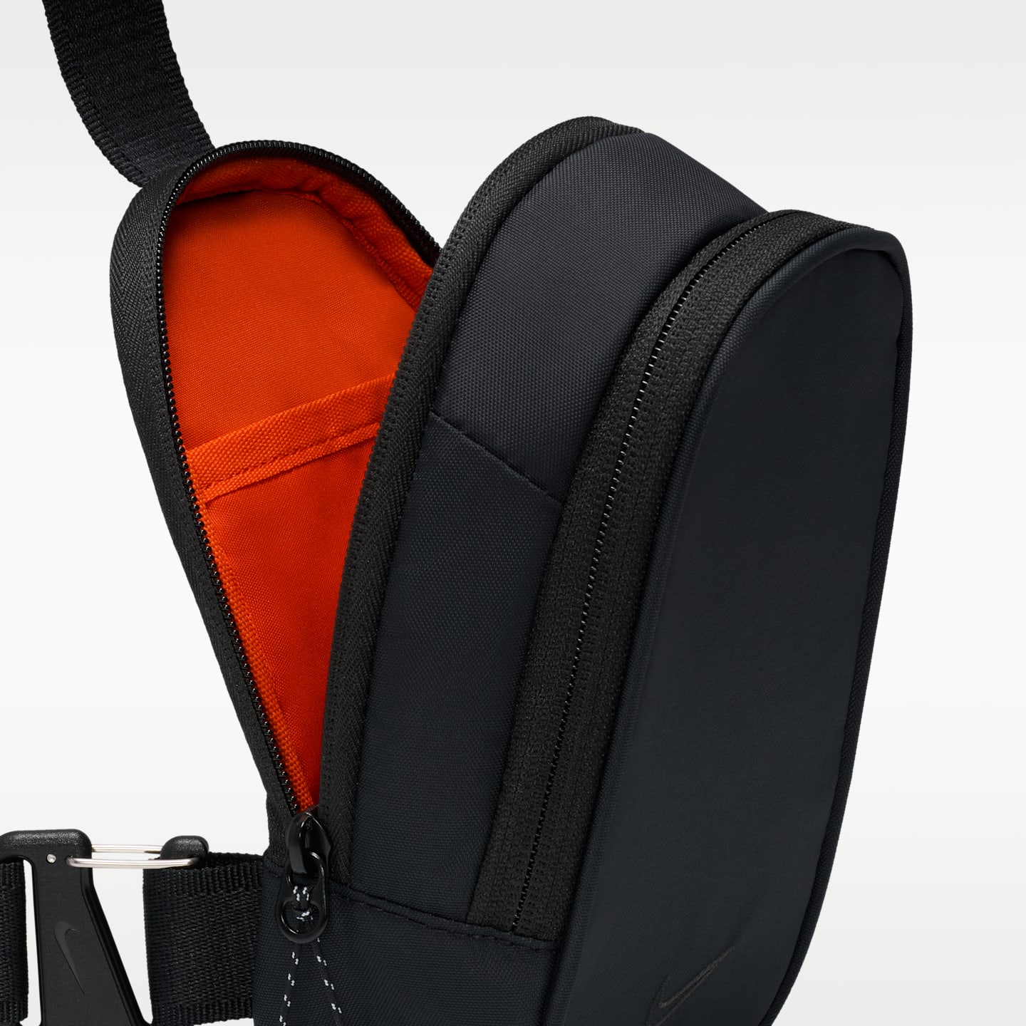 Женская сумка Nike Commute Crossbody (1L), цвет: Чёрный / Антрацитовый — фото 5