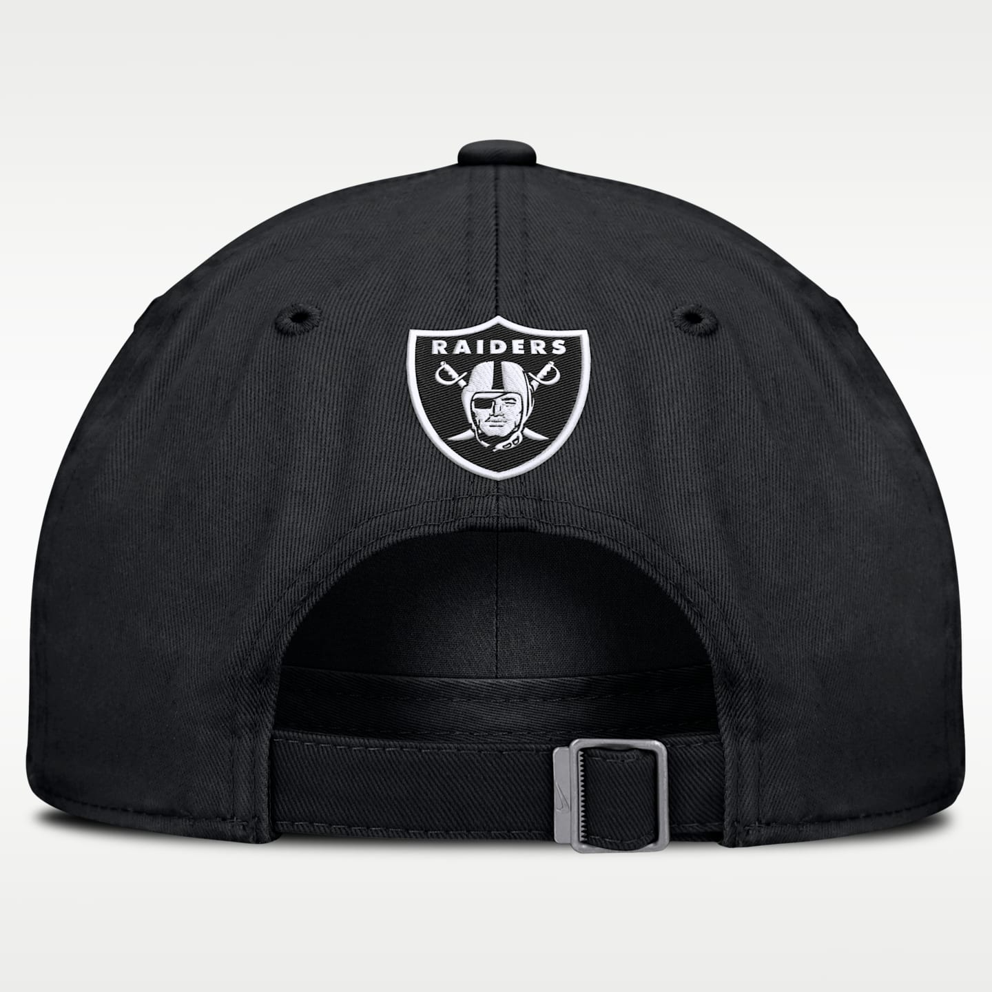 Мужская кепка Nike NFL Las Vegas Raiders Primetime Club Wordmark, цвет: Чёрный — фото 2