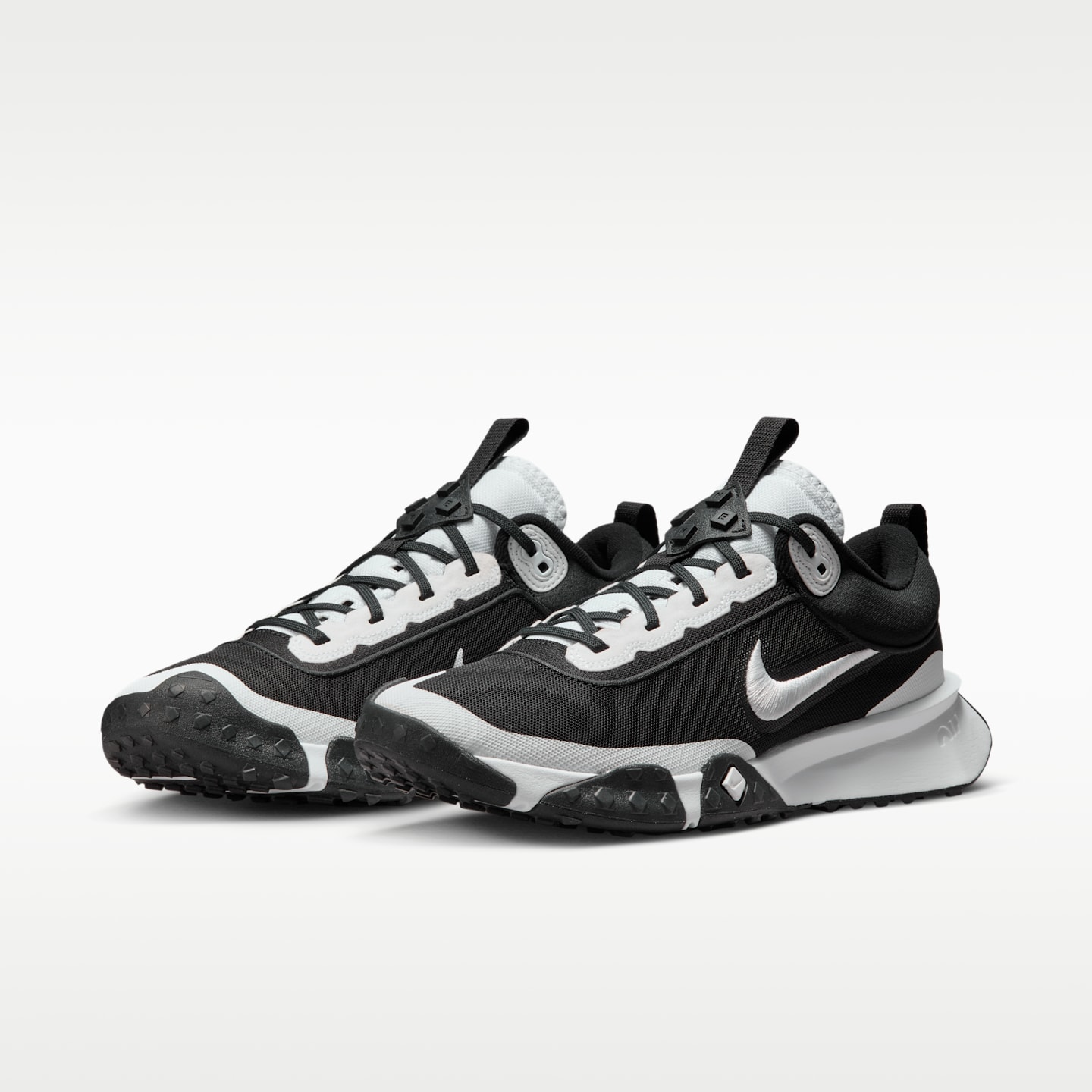 Мужские кроссовки Nike Air Diamond Varsity Turf Baseball, цвет: Чёрный / Белый — фото 5