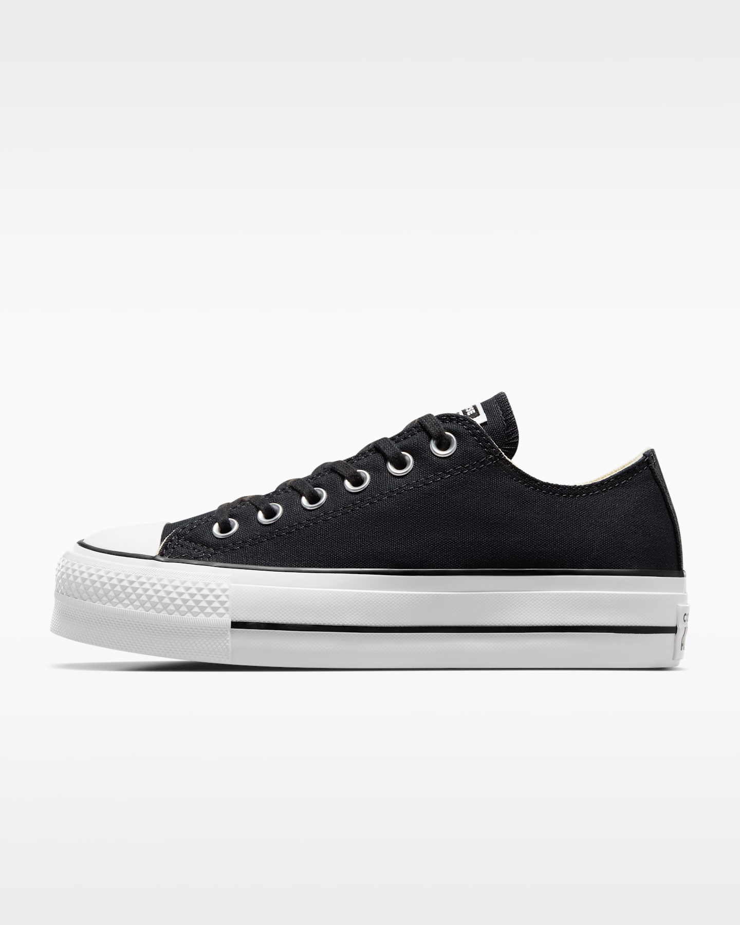 Женские кроссовки Nike Chuck Taylor All Star Lift Platform Canvas, цвет: Чёрный — фото 8