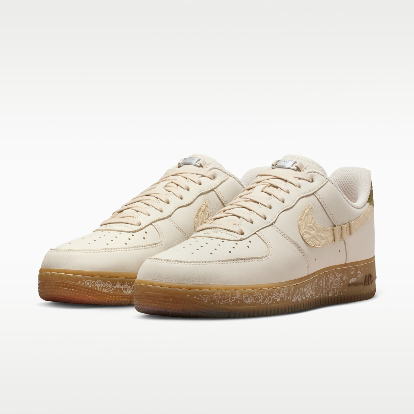 Мужские кроссовки Nike Air Force 1 '07 x Doernbecher Freestyle "Oli" Shoes, цвет: Разноцветный — фото 5