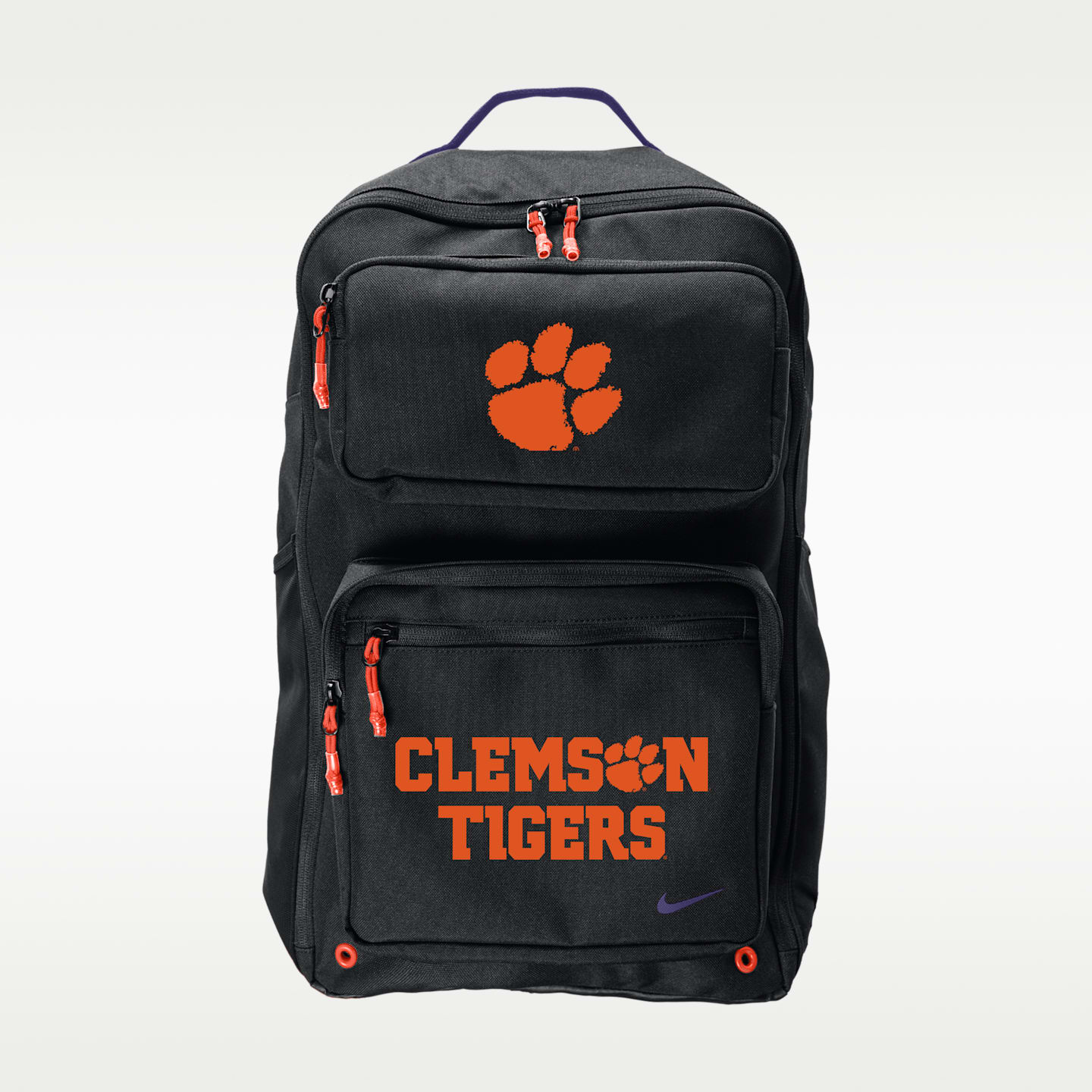 Рюкзак Nike Clemson Tigers Utility Speed 2.0 College, цвет: Чёрный — фото 1