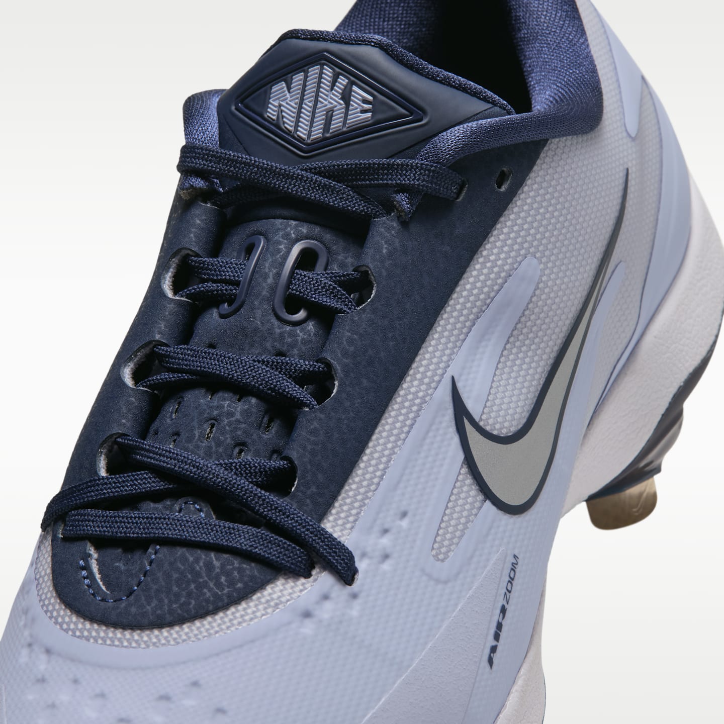 Женские бутсы Nike Diamond Standout MTL Softball, цвет: Фиолетовый / Тёмно-синий — фото 8