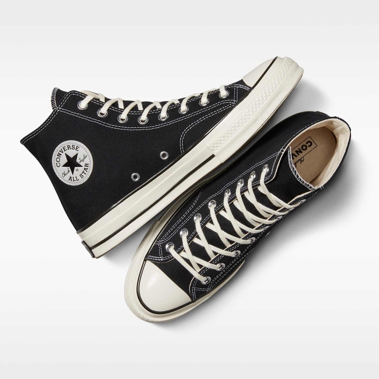 Кроссовки Converse Chuck 70 High Top Unisex, цвет: Чёрный — фото 4