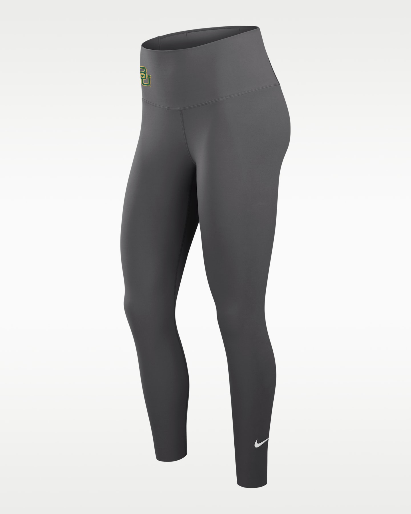 Женские леггинсы Nike One Baylor Dri-FIT с высокой посадкой, цвет: Средний пепельный — фото 2