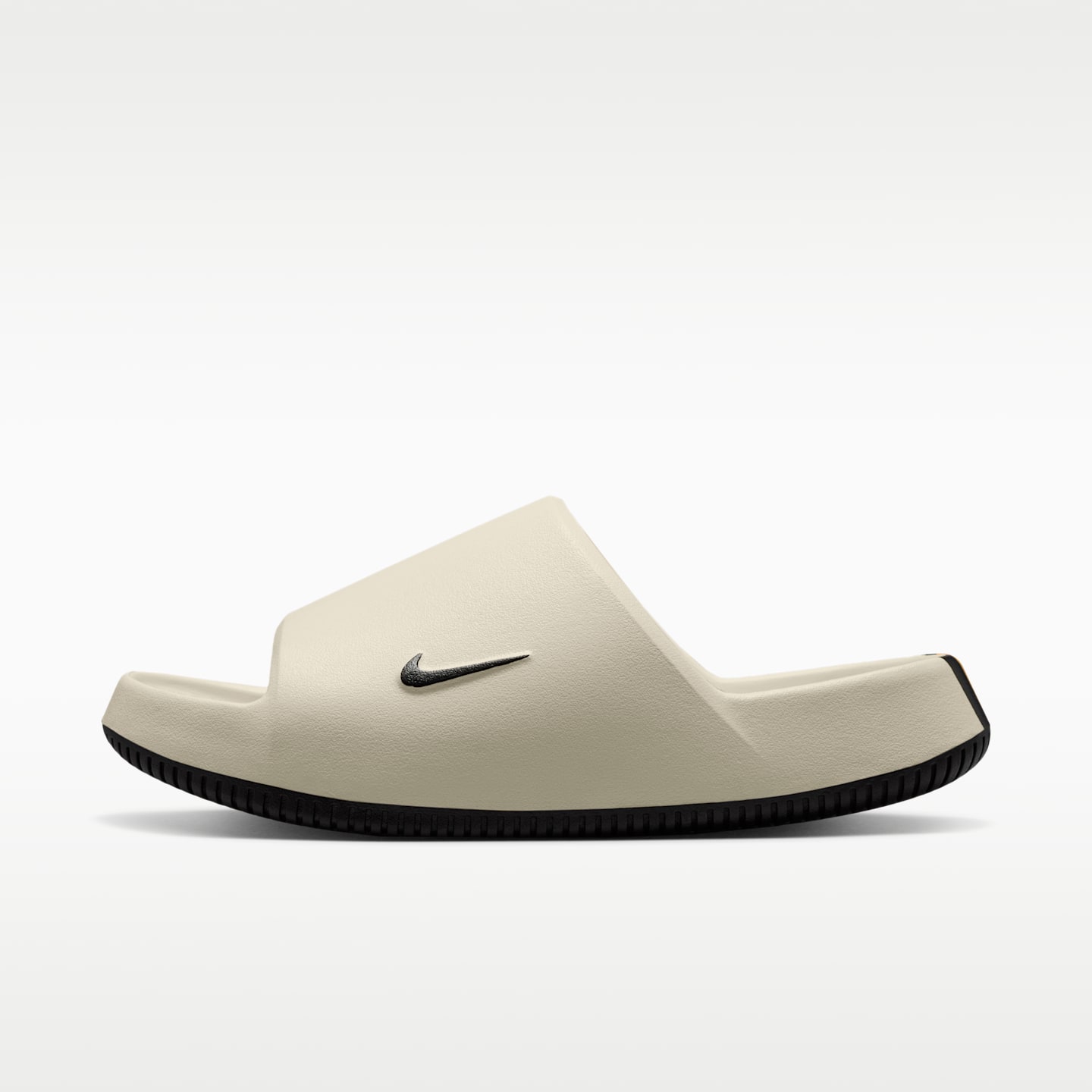 Мужские сандалии Nike Calm (Pittsburgh Steelers) NFL, цвет: Молочный / Золотой — фото 2