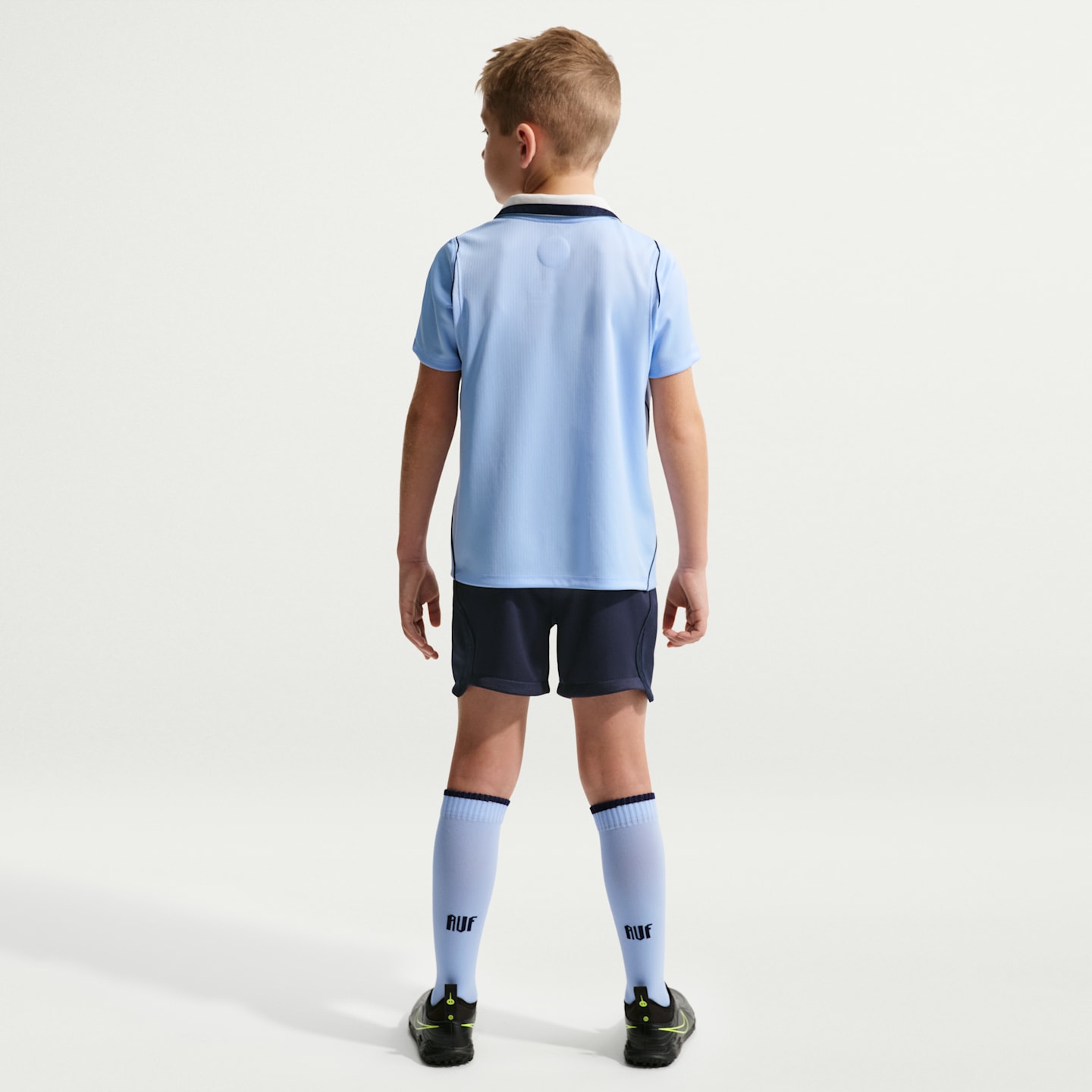 Детский футбольный комплект Nike Uruguay 2026 Stadium Home из 3 предметов, цвет: Королевский синий / Обсидиановый — фото 7