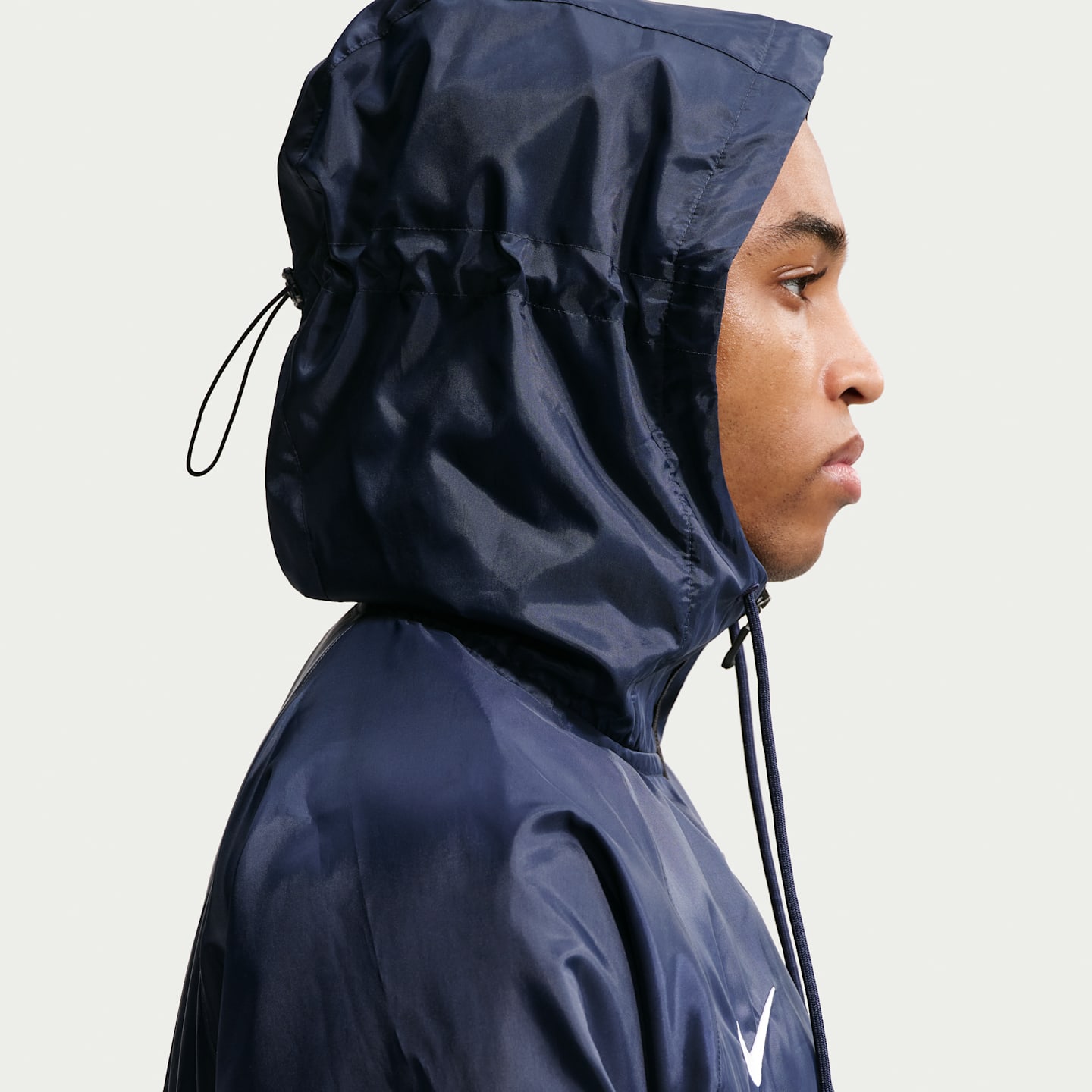 Мужская футбольная куртка Nike England Dri-FIT Anthem, цвет: Обсидиановый / Чёрный — фото 6